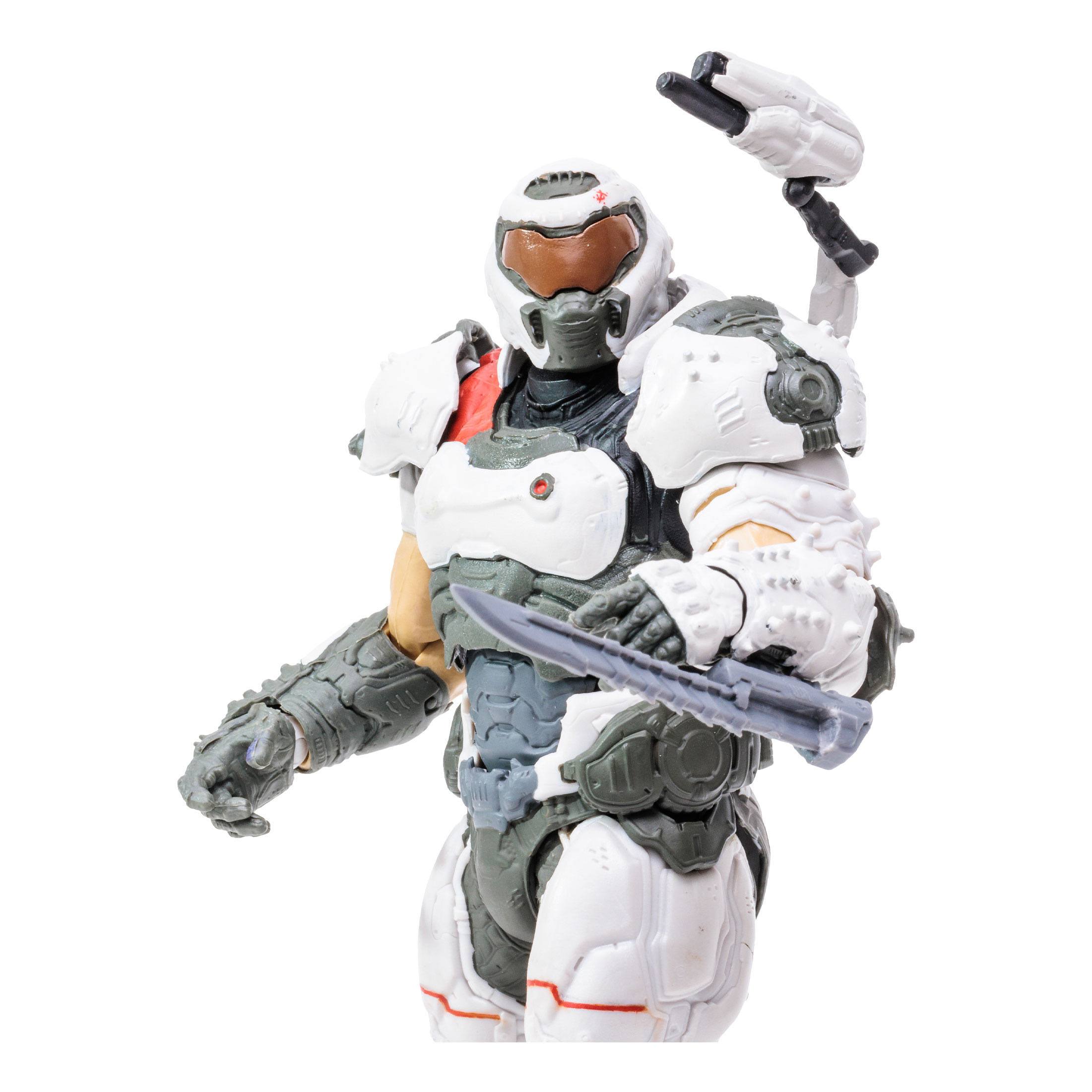 Doom: Doom Slayer (White Armor)-Actionfiguren-McFarlane Toys-Mighty Underground