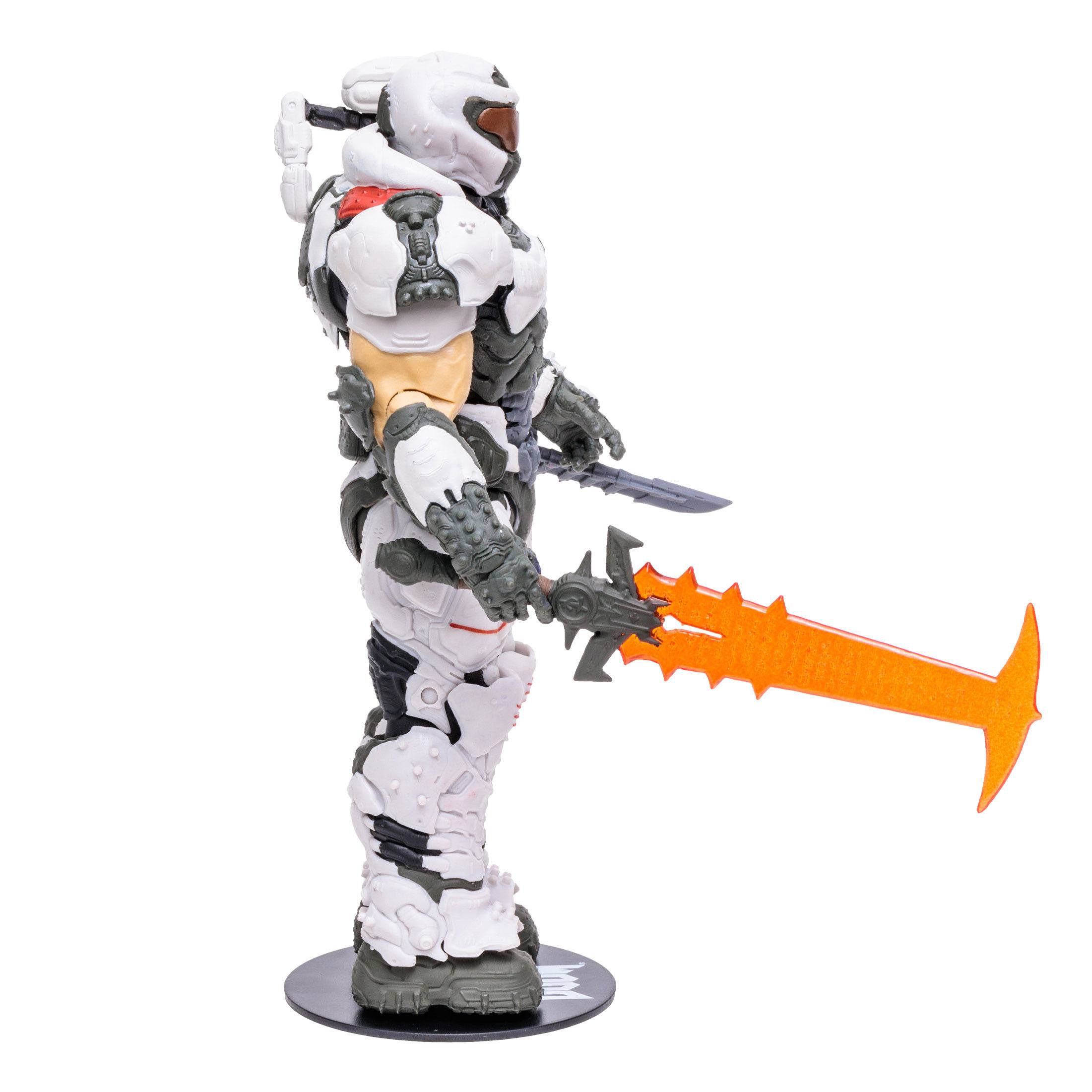 Doom: Doom Slayer (White Armor)-Actionfiguren-McFarlane Toys-Mighty Underground