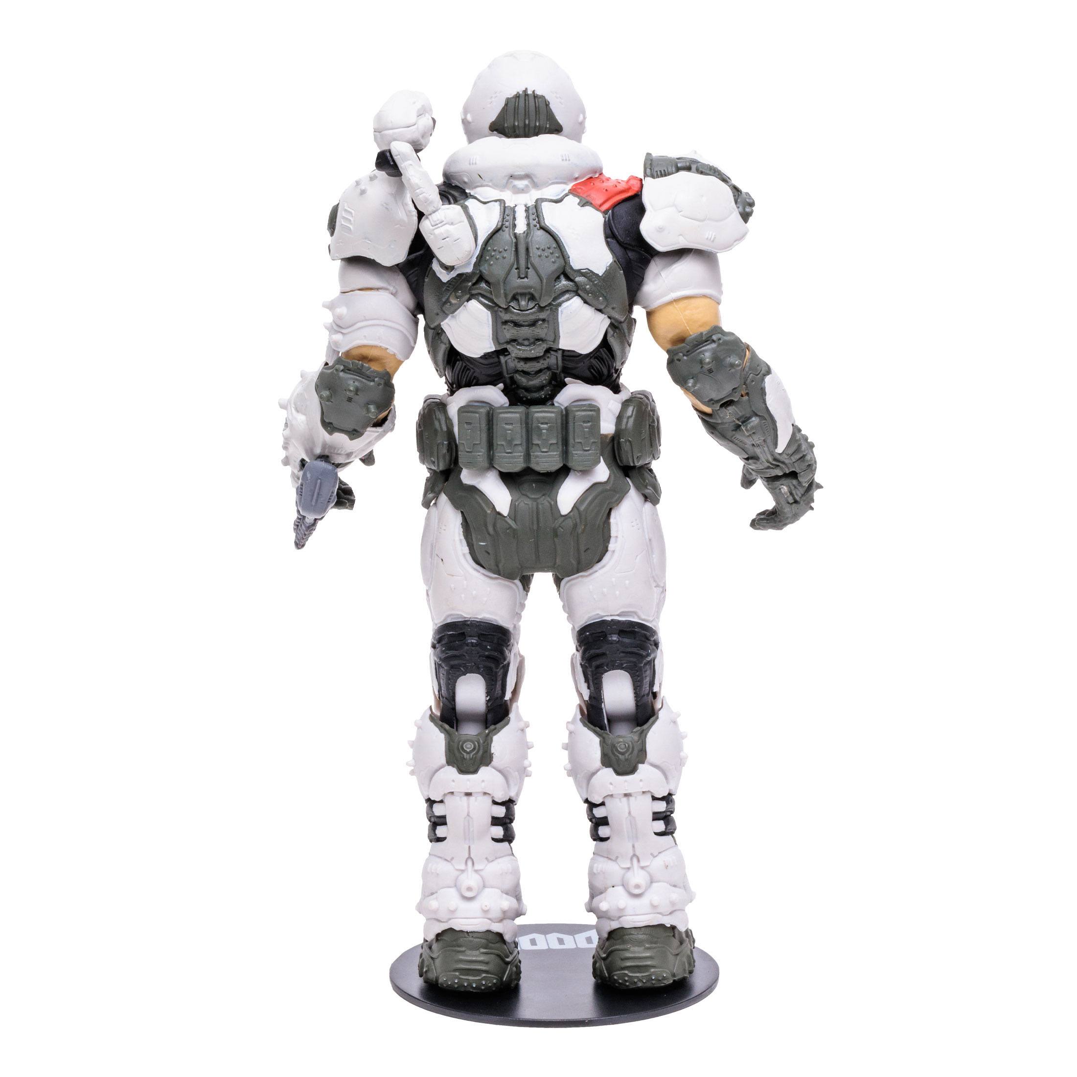 Doom: Doom Slayer (White Armor)-Actionfiguren-McFarlane Toys-Mighty Underground