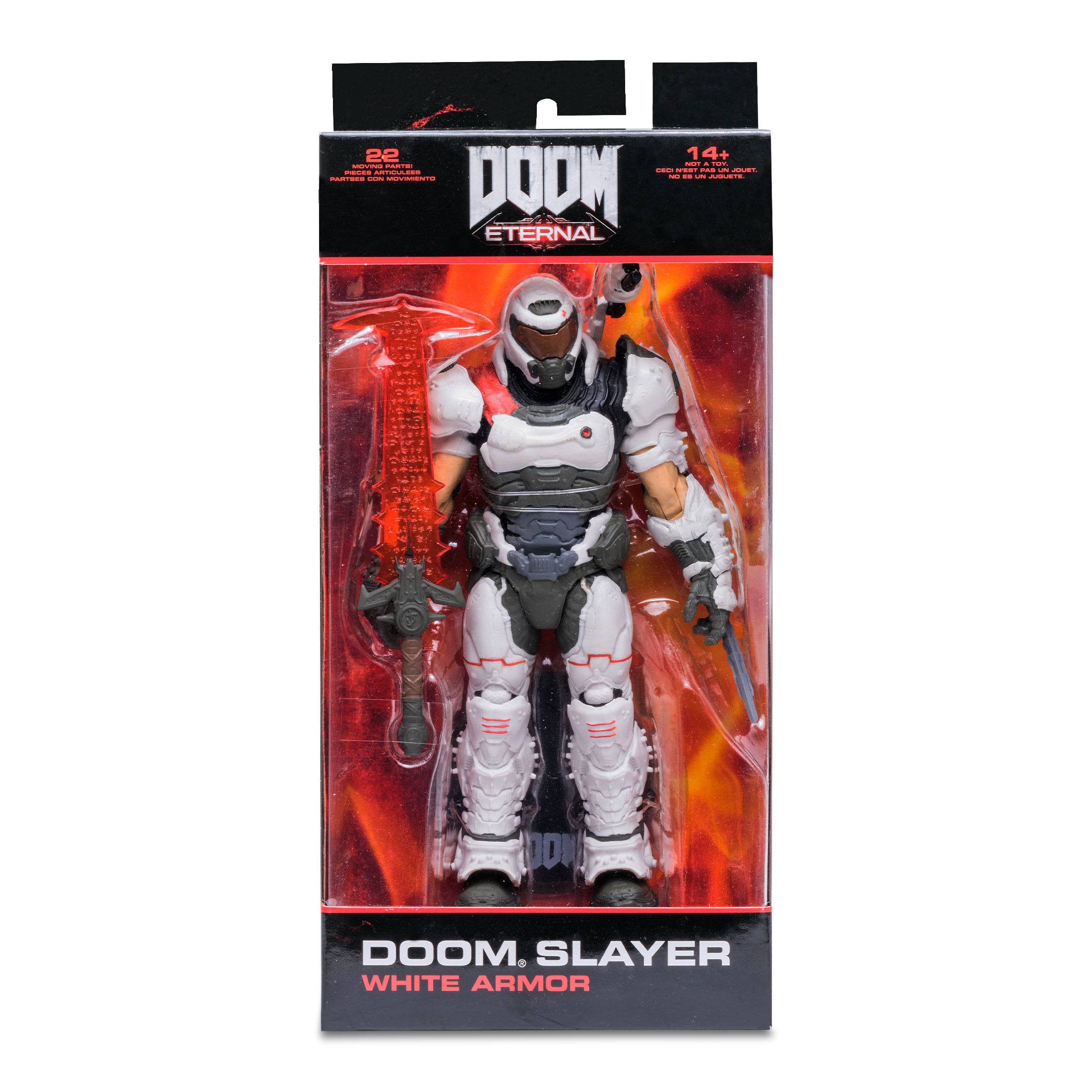 Doom: Doom Slayer (White Armor)-Actionfiguren-McFarlane Toys-Mighty Underground