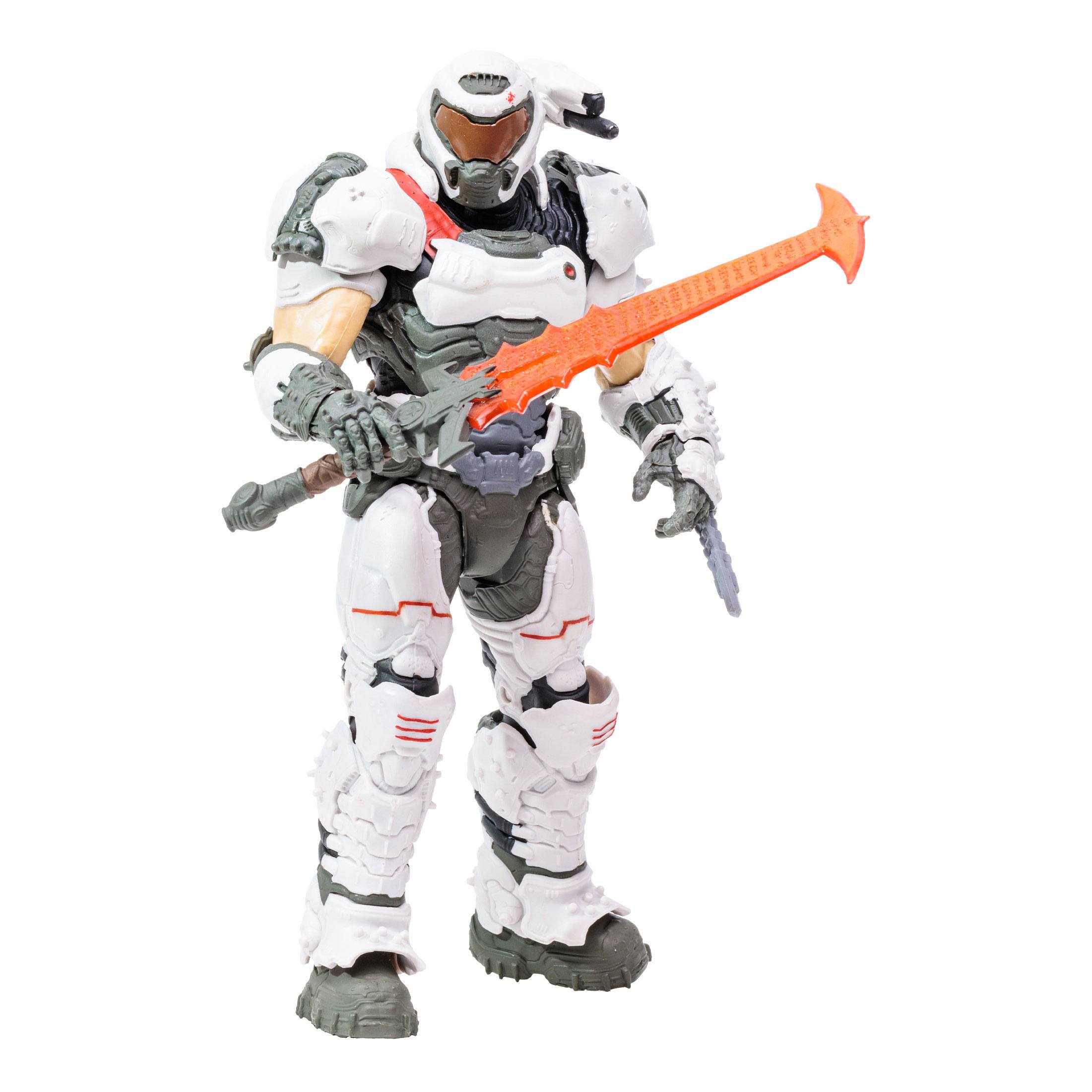 Doom: Doom Slayer (White Armor)-Actionfiguren-McFarlane Toys-Mighty Underground