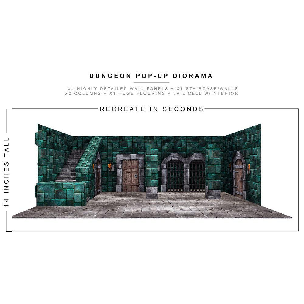 Dungeon Pop-Up - Diorama - 1/12-Actionfiguren-Extreme Sets-Mighty Underground