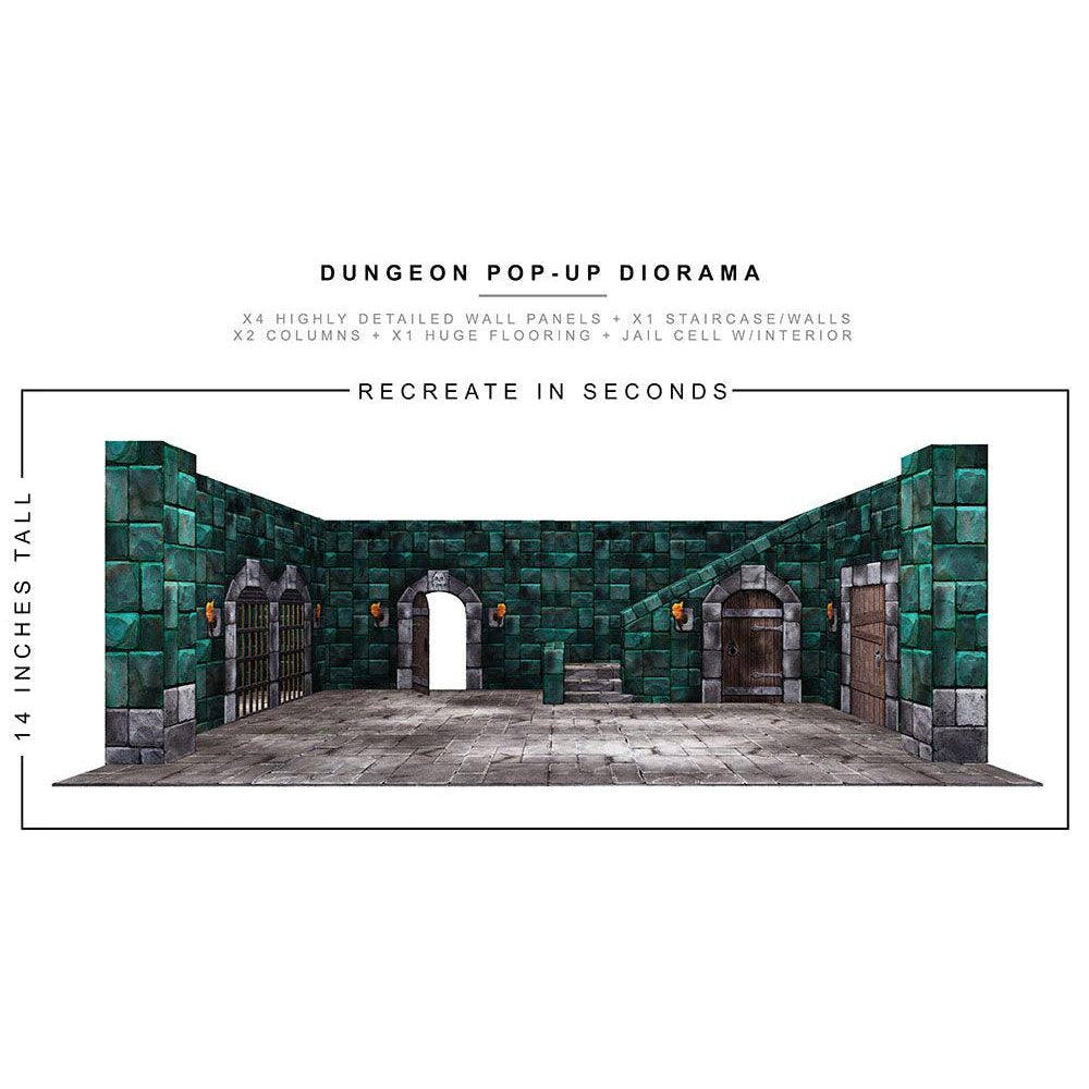 Dungeon Pop-Up - Diorama - 1/12-Actionfiguren-Extreme Sets-Mighty Underground