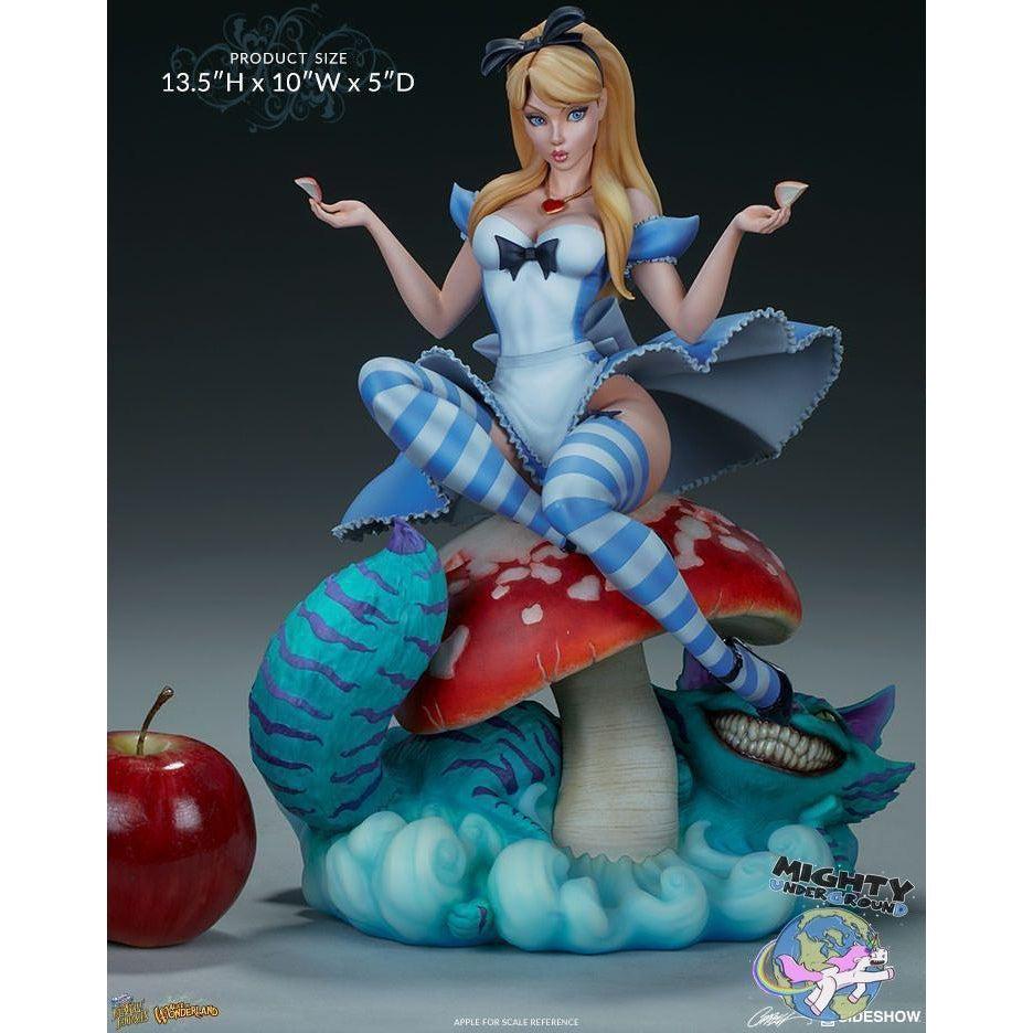 Fairytale Fantasies Collection: Alice in Wonderland Statue-Statue-Sideshow-Mighty Underground