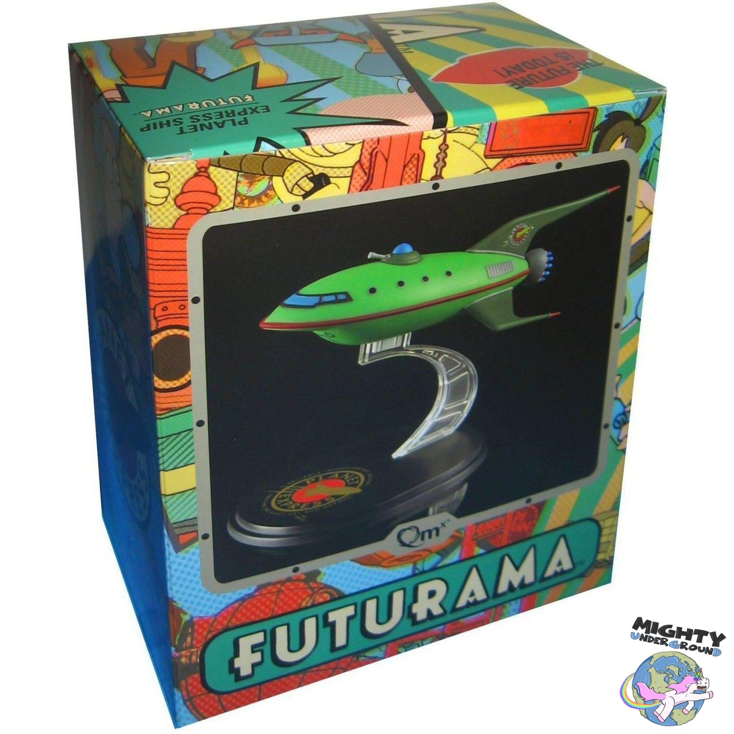 Futurama: Planet Express Ship - Q-Fig Mini Masters-Figuren-Quantum Mechanix-Mighty Underground