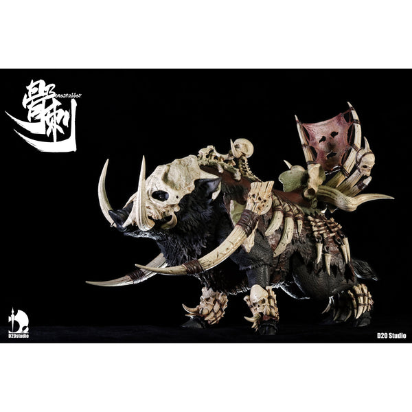 Giant Wild Boar Bonestabber (Schwarz)-Actionfiguren-D20 Studio-Mighty Underground