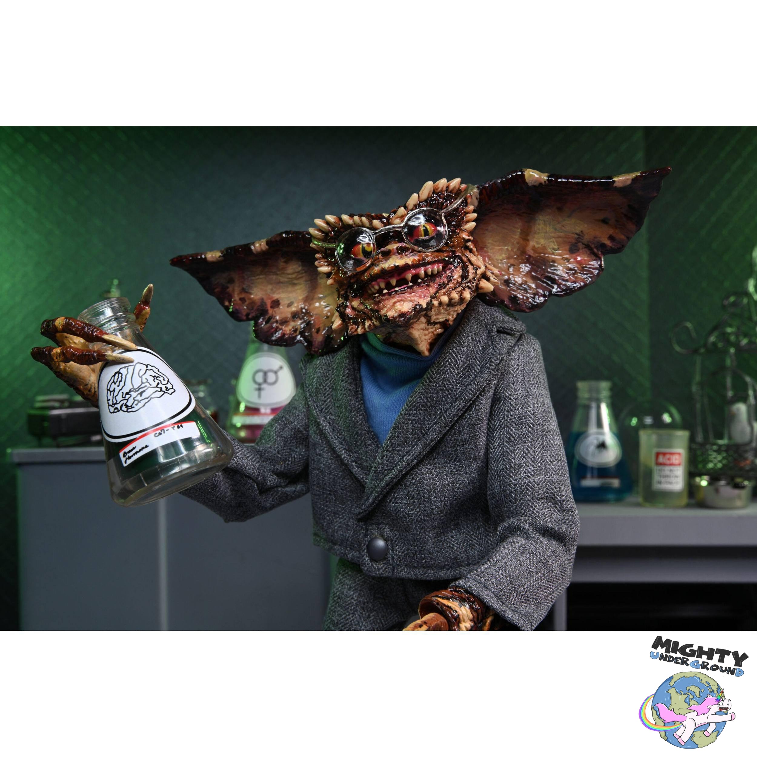 Gremlins 2: Ultimate Brain Gremlin-Actionfiguren-NECA-Mighty Underground