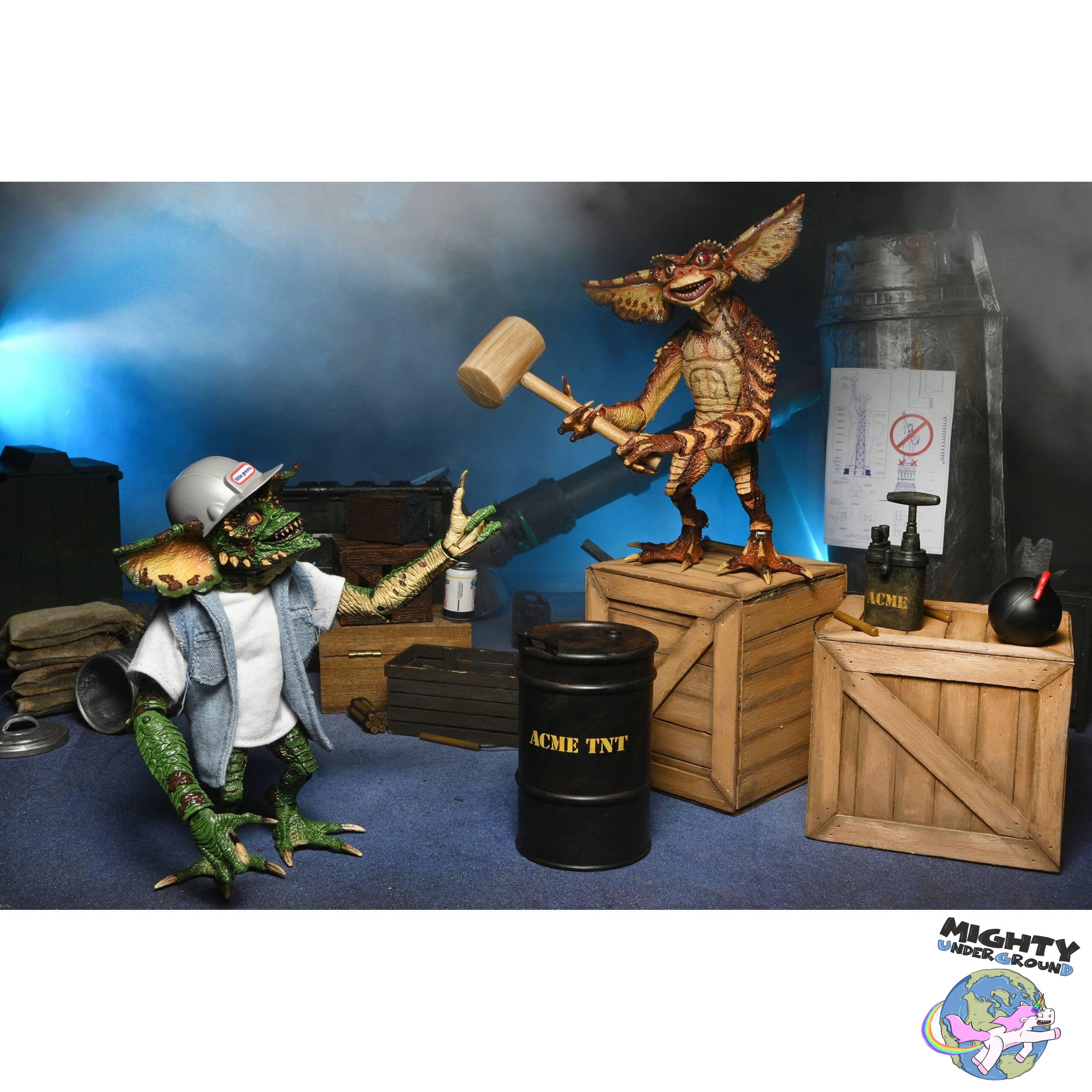 Gremlins 2: Ultimate Demolition 2-Pack-Actionfiguren-NECA-Mighty Underground