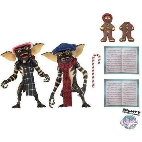 Gremlins: Christmas Carol Winter Scene Set 1-Actionfiguren-NECA-mighty-underground