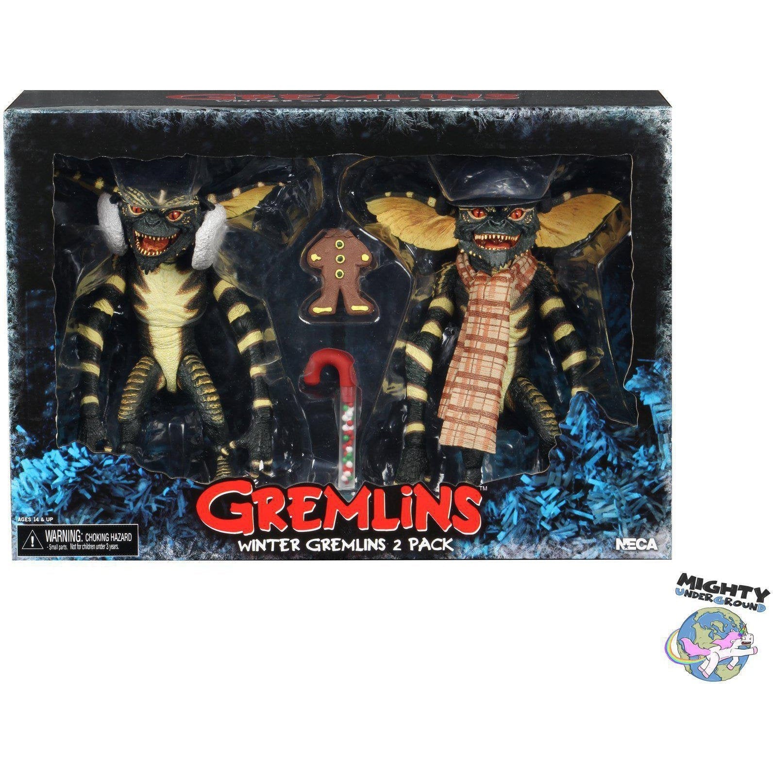 Gremlins: Christmas Carol Winter Scene Set 2-Actionfiguren-NECA-mighty-underground