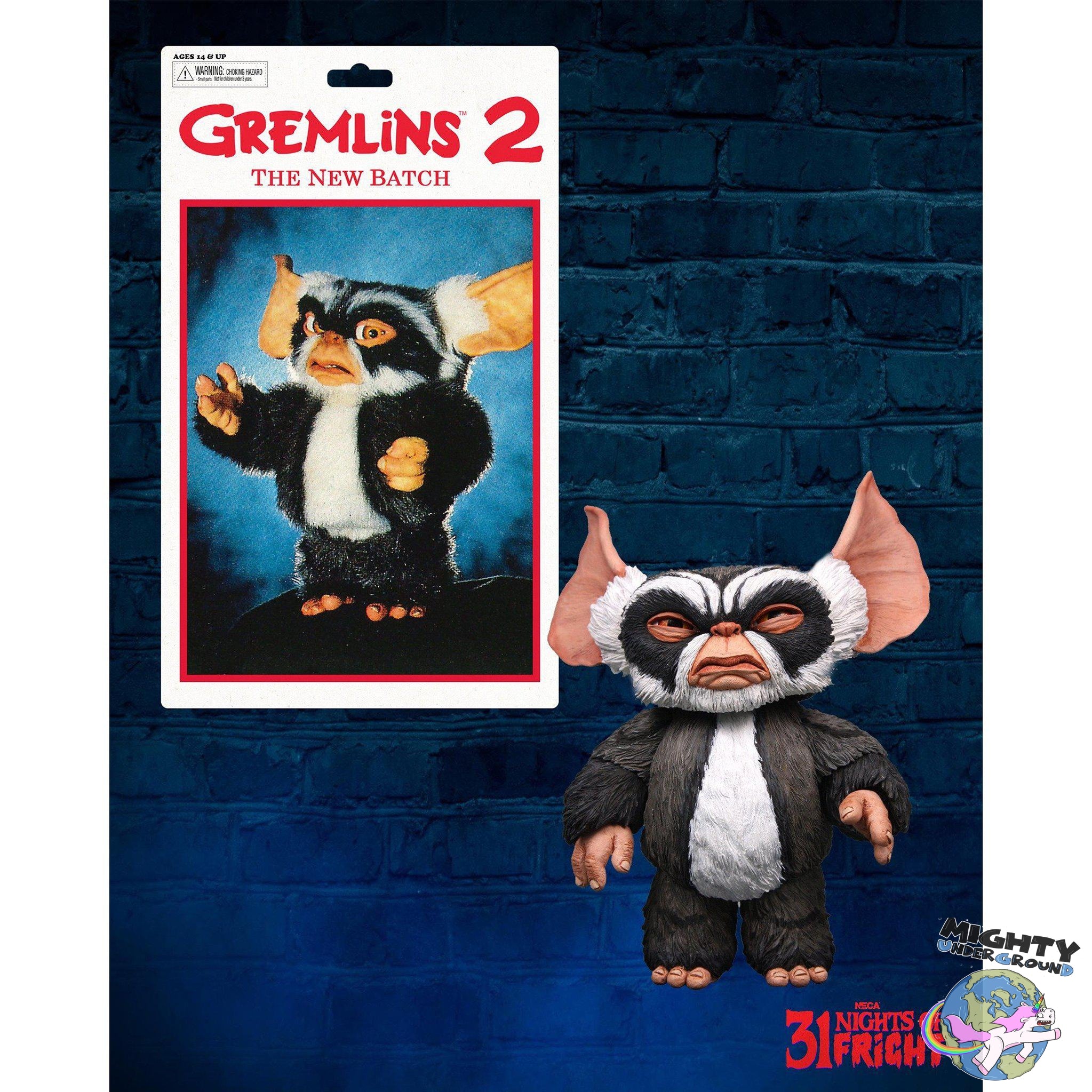 Gremlins: George-Actionfiguren-NECA-Mighty Underground