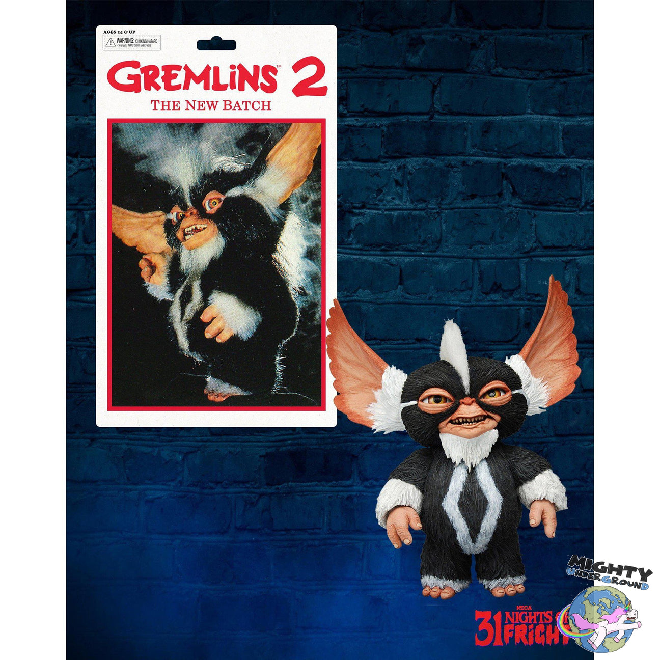 Gremlins: Mohawk-Actionfiguren-NECA-Mighty Underground