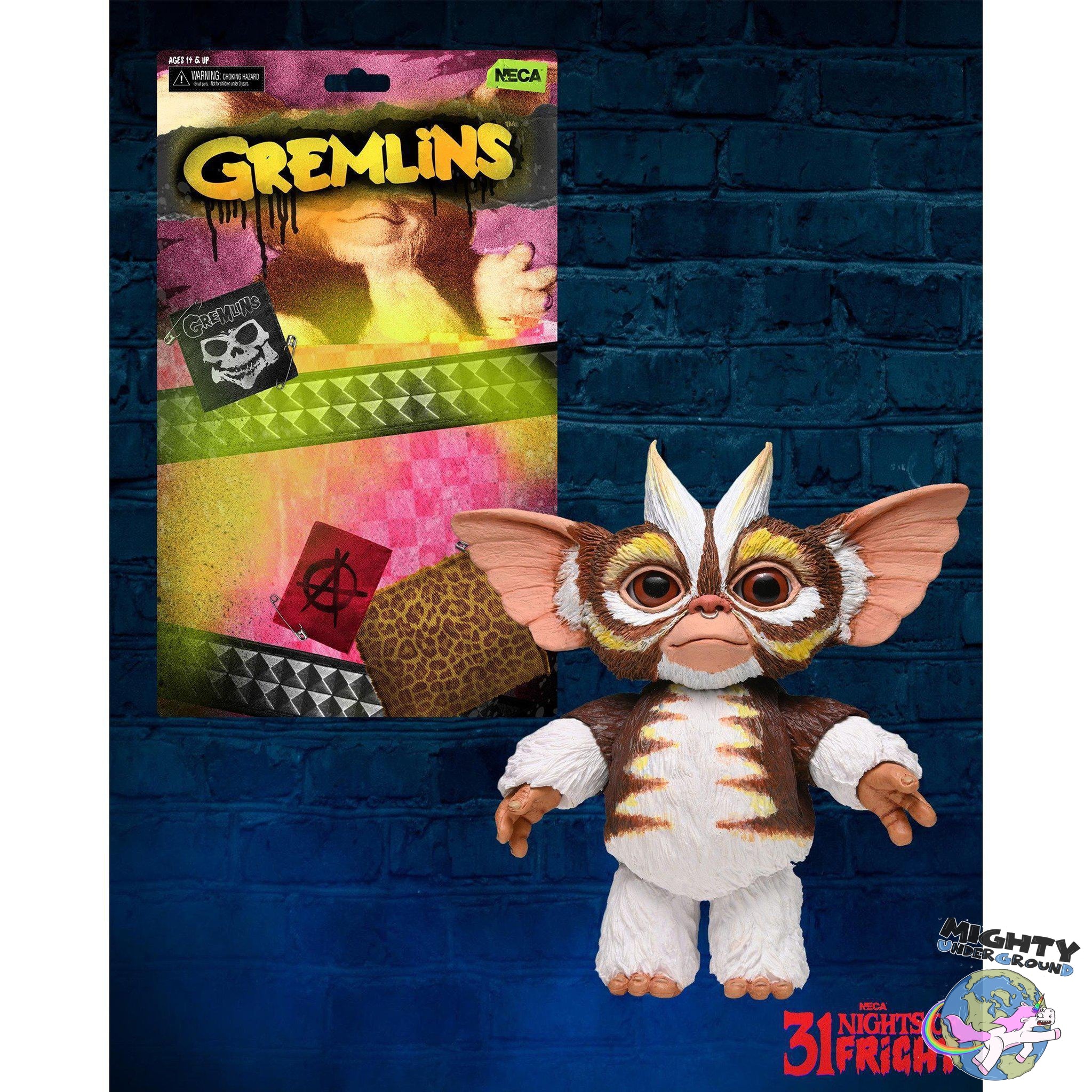 Gremlins: Punk (TV Commercial Appearance)-Actionfiguren-NECA-Mighty Underground