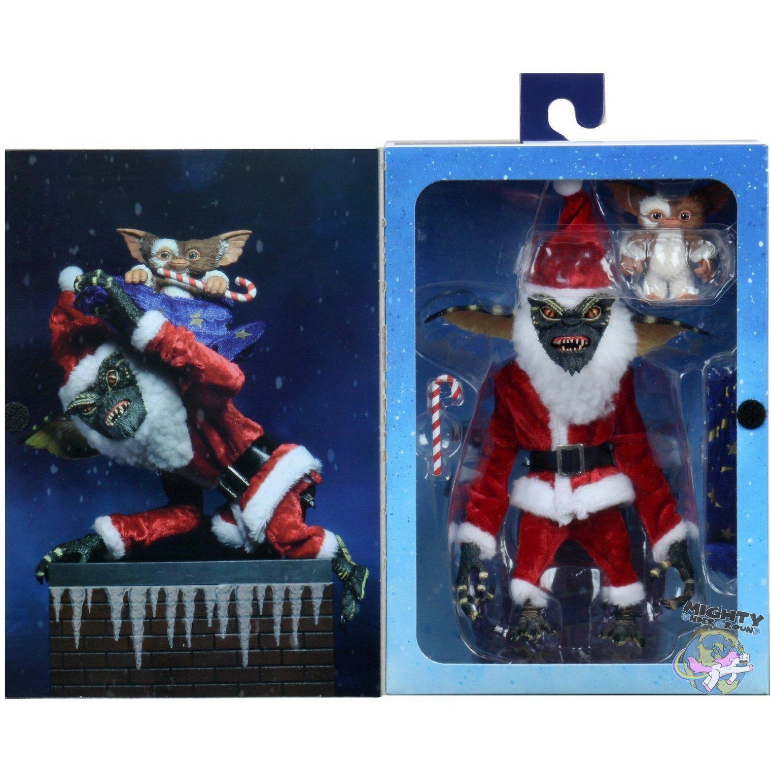 Gremlins: Santa Stripe with Gizmo-Actionfiguren-NECA-mighty-underground