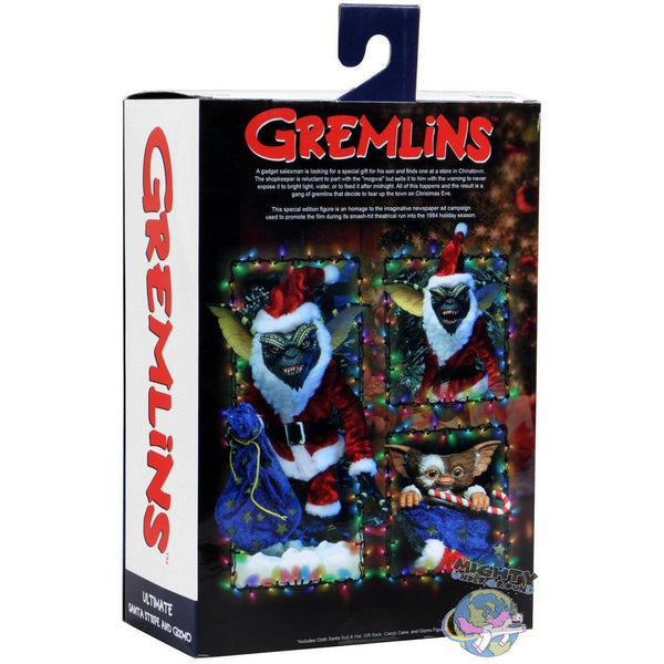 Gremlins: Santa Stripe with Gizmo-Actionfiguren-NECA-mighty-underground