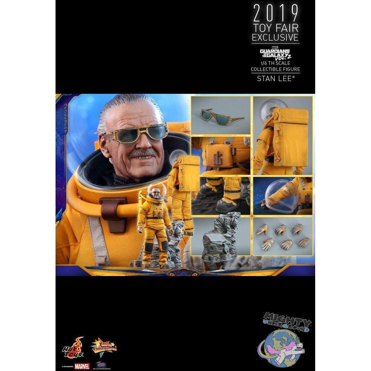 Guardians of the Galaxy Vol. 2: Stan Lee 1/6-Actionfiguren-Hot Toys-mighty-underground