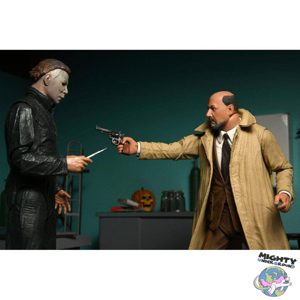 Halloween 2: Ultimate Michael Myers & Dr Loomis - 2-Pack-Actionfiguren-NECA-Mighty Underground