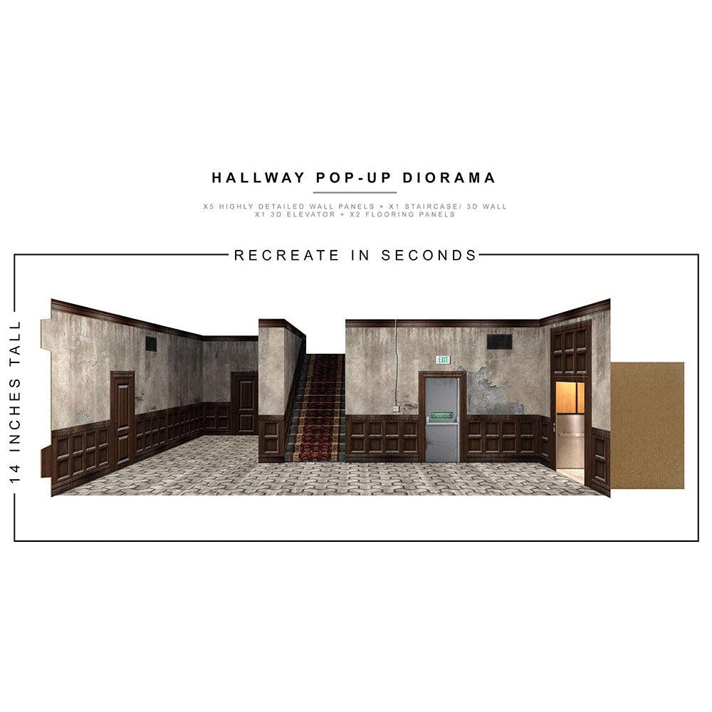 Hallway Pop-Up - Diorama - 1/12-Actionfiguren-Extreme Sets-Mighty Underground