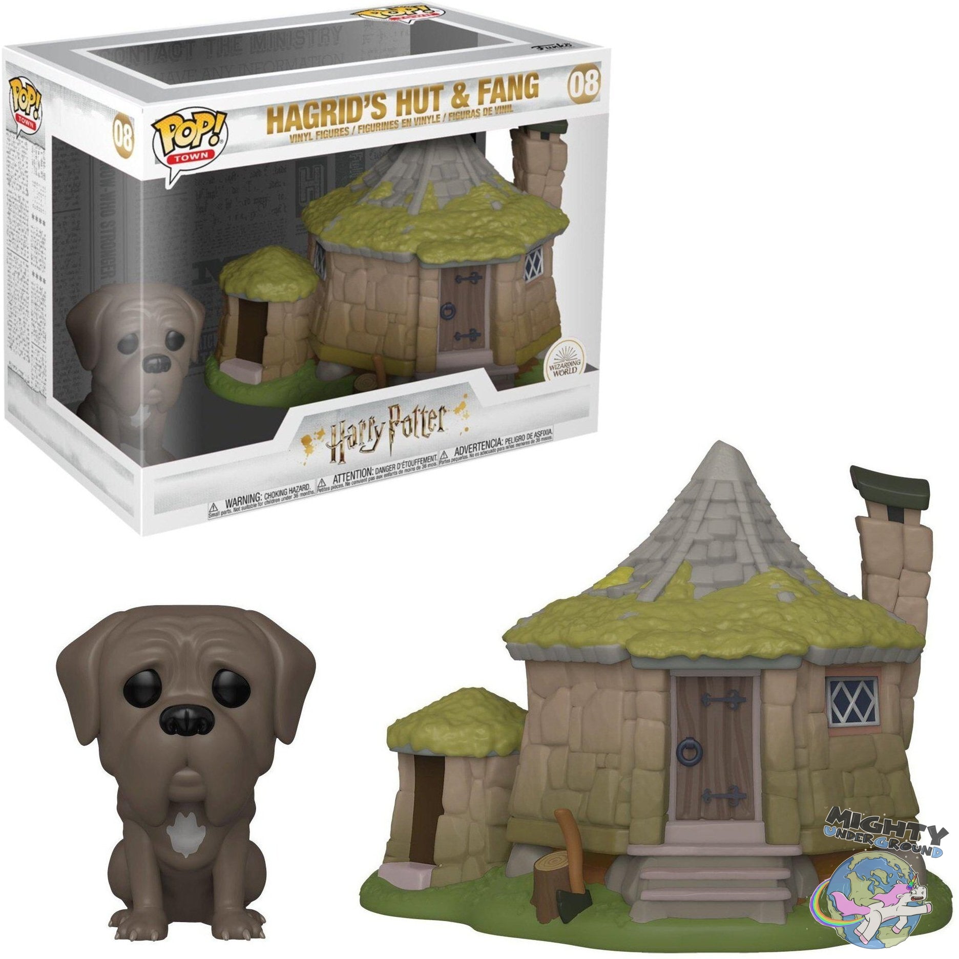 Harry Potter: Hagrid's Hut & Fang - Pop Town #08-POP! + Funkos-Funko-mighty-underground