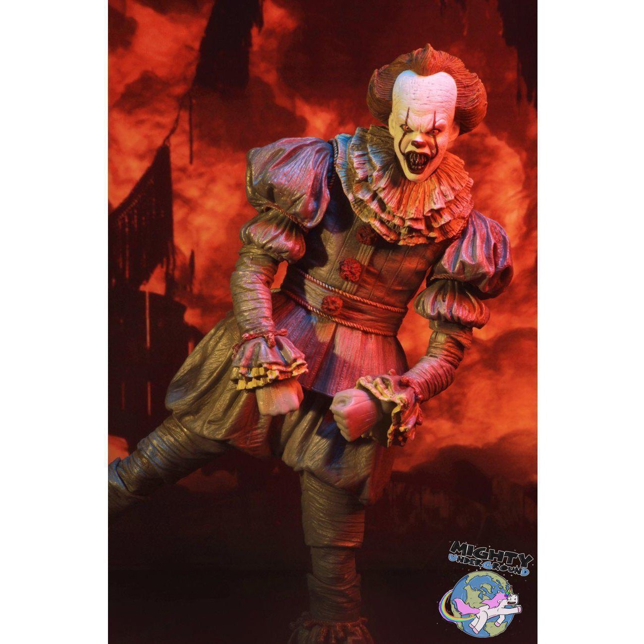 IT (2107): Ultimate Dancing Clown Pennywise-Actionfiguren-NECA-mighty-underground