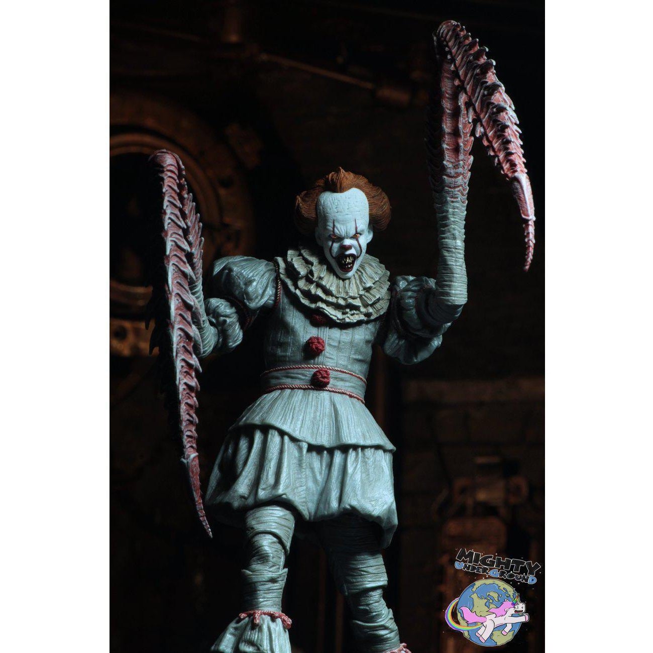 IT (2107): Ultimate Dancing Clown Pennywise-Actionfiguren-NECA-mighty-underground