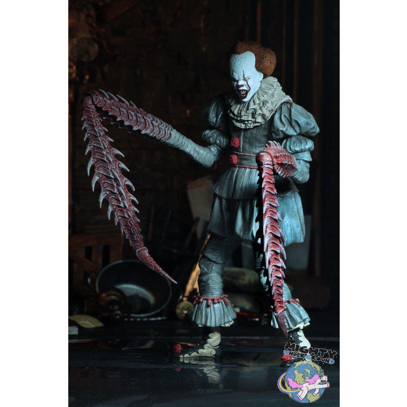 IT (2107): Ultimate Dancing Clown Pennywise-Actionfiguren-NECA-mighty-underground