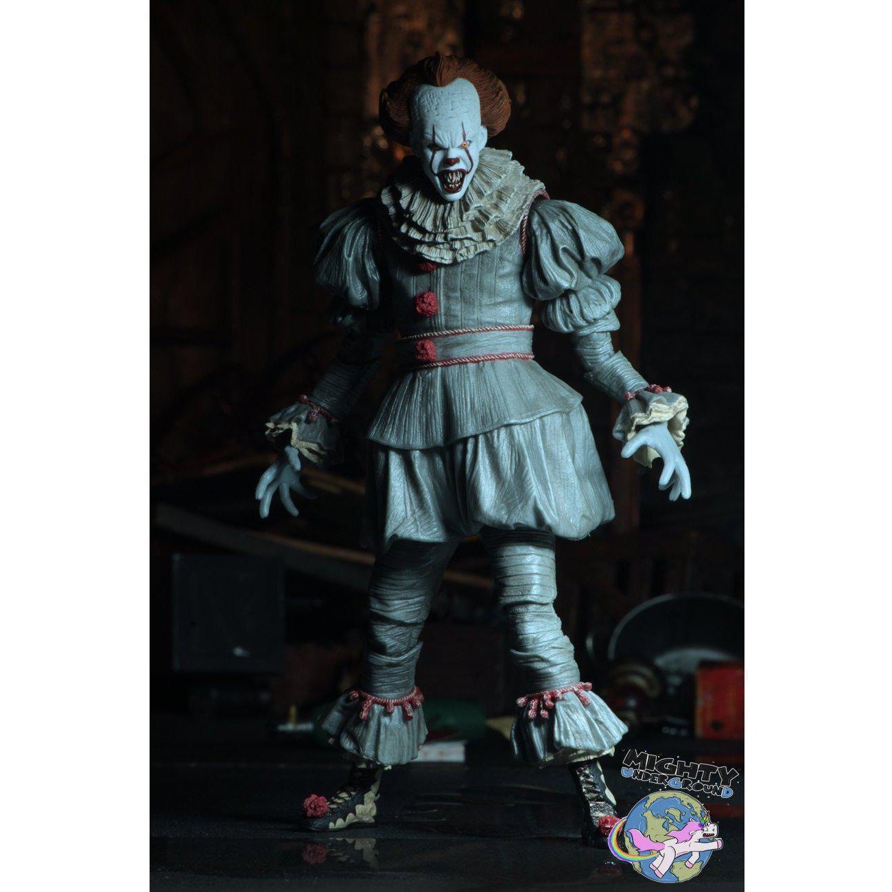 IT (2107): Ultimate Dancing Clown Pennywise-Actionfiguren-NECA-mighty-underground