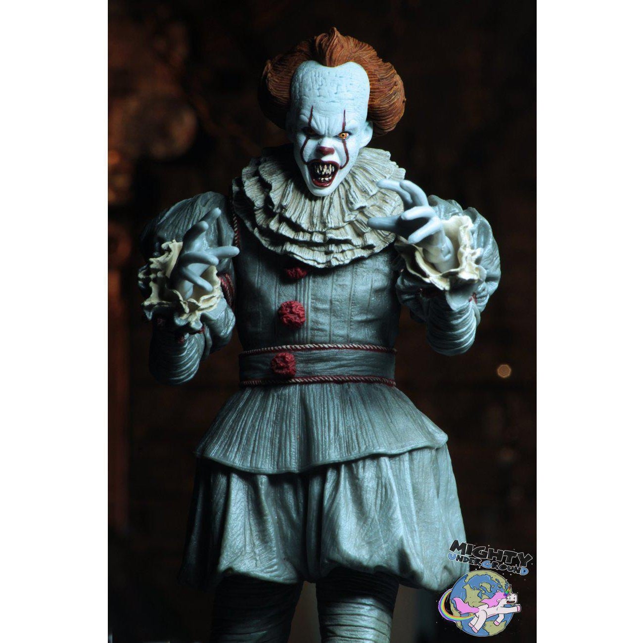 IT (2107): Ultimate Dancing Clown Pennywise-Actionfiguren-NECA-mighty-underground