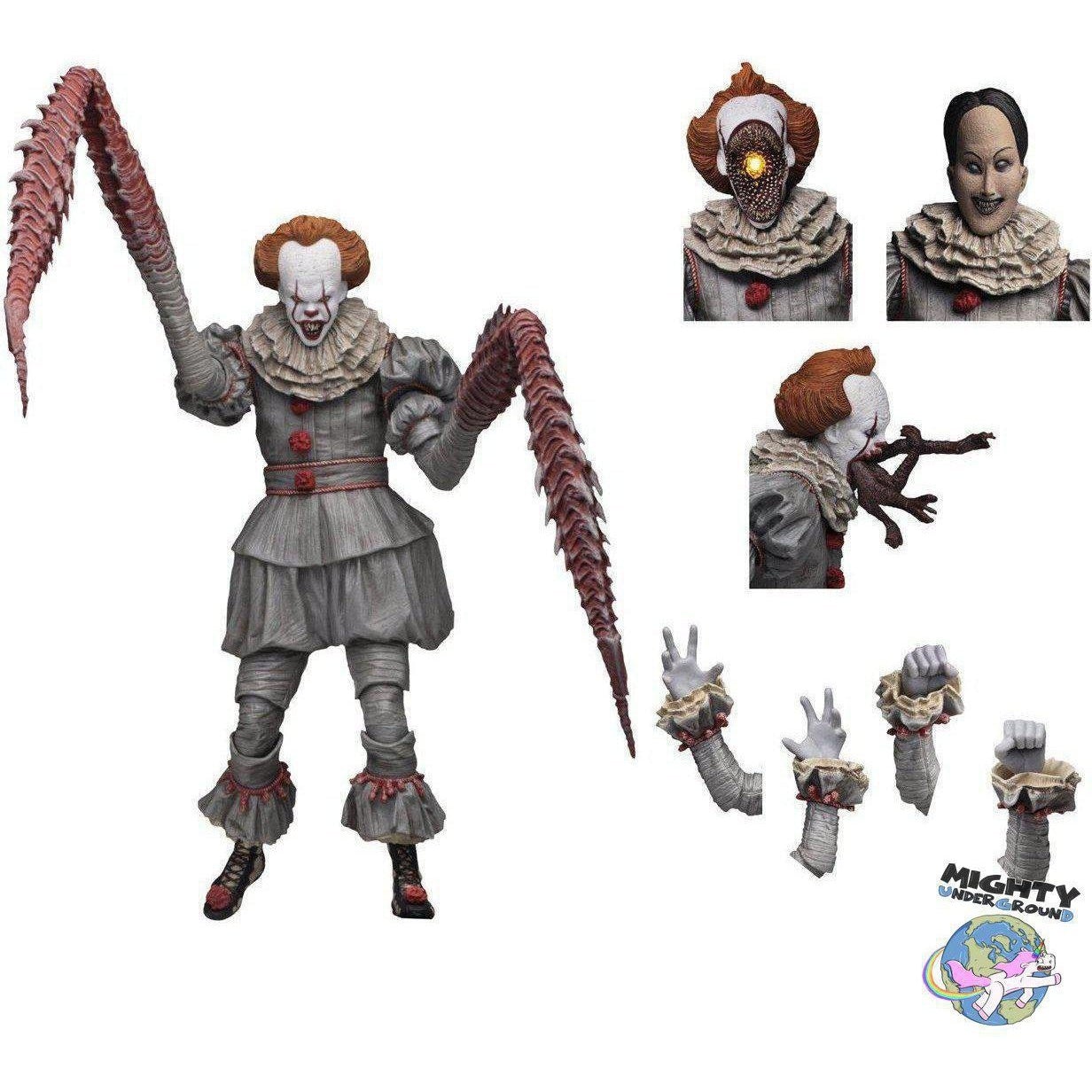 IT (2107): Ultimate Dancing Clown Pennywise-Actionfiguren-NECA-mighty-underground