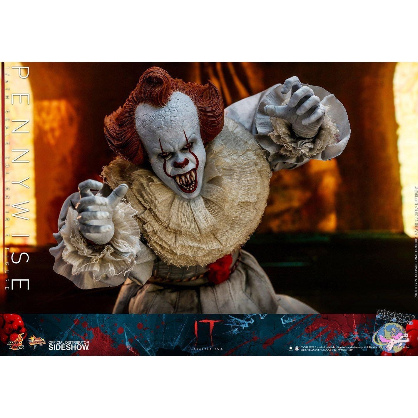 IT: Chapter Two - Pennywise 1/6 VORBESTELLUNG!-Actionfiguren-Hot Toys-mighty-underground