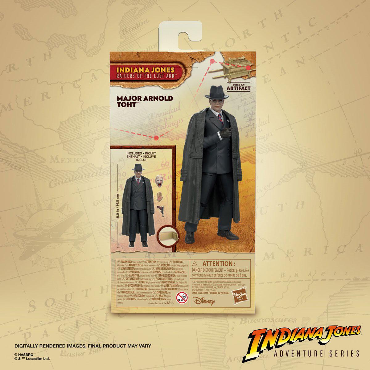 Indiana Jones Adventure Series: Arnold Toht (Raiders of the Lost Ark)-Actionfiguren-Hasbro-Mighty Underground