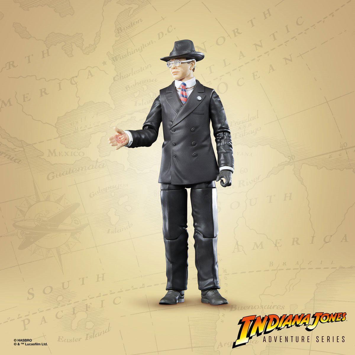 Indiana Jones Adventure Series: Arnold Toht (Raiders of the Lost Ark)-Actionfiguren-Hasbro-Mighty Underground