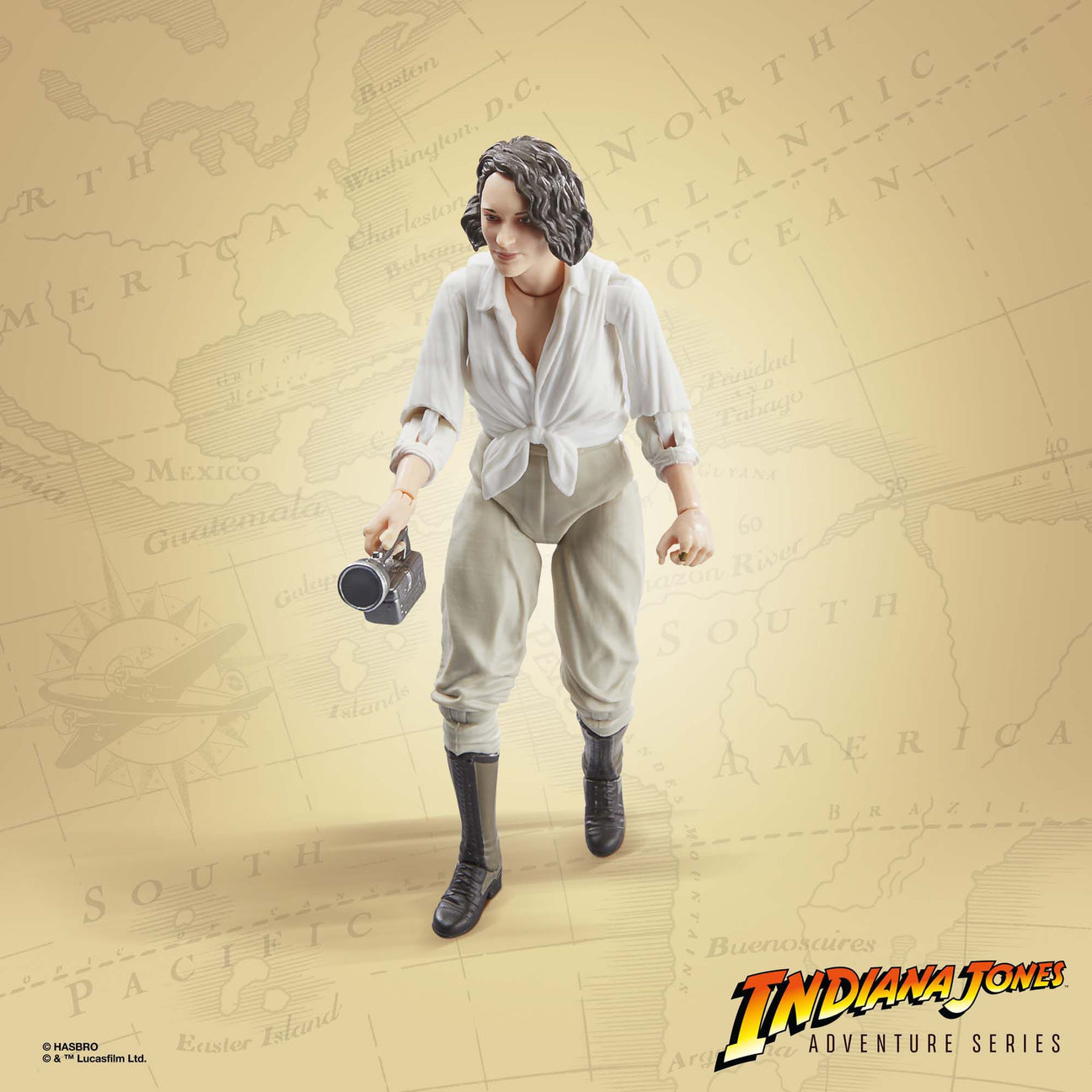 Indiana Jones Adventure Series: Helena Shaw (Dial of Destiny)-Actionfiguren-Hasbro-Mighty Underground