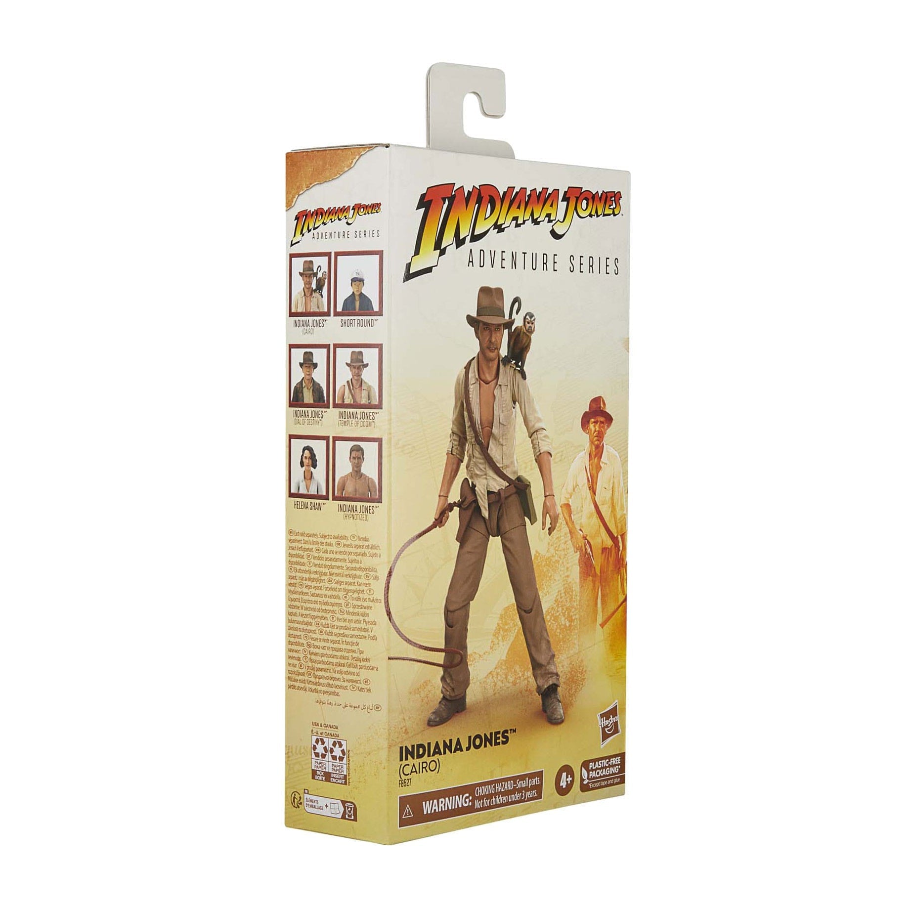 Indiana Jones Adventure Series: Indiana Jones (Cairo, Raiders of the Lost Ark)-Actionfiguren-Hasbro-Mighty Underground