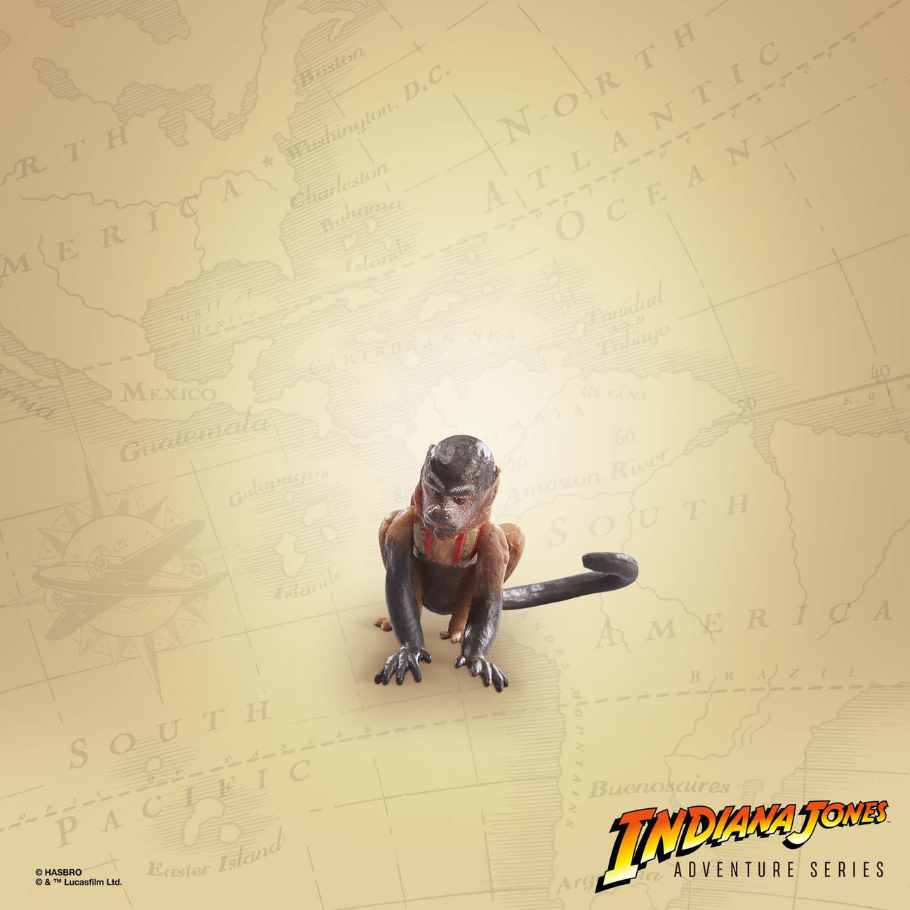 Indiana Jones Adventure Series: Indiana Jones (Cairo, Raiders of the Lost Ark)-Actionfiguren-Hasbro-Mighty Underground