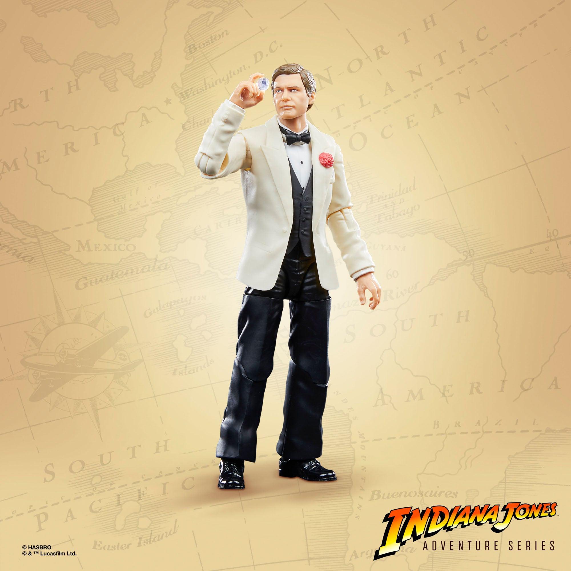 Indiana Jones Adventure Series: Indiana Jones (Club Obi Wan, Temple of Doom)-Actionfiguren-Hasbro-Mighty Underground