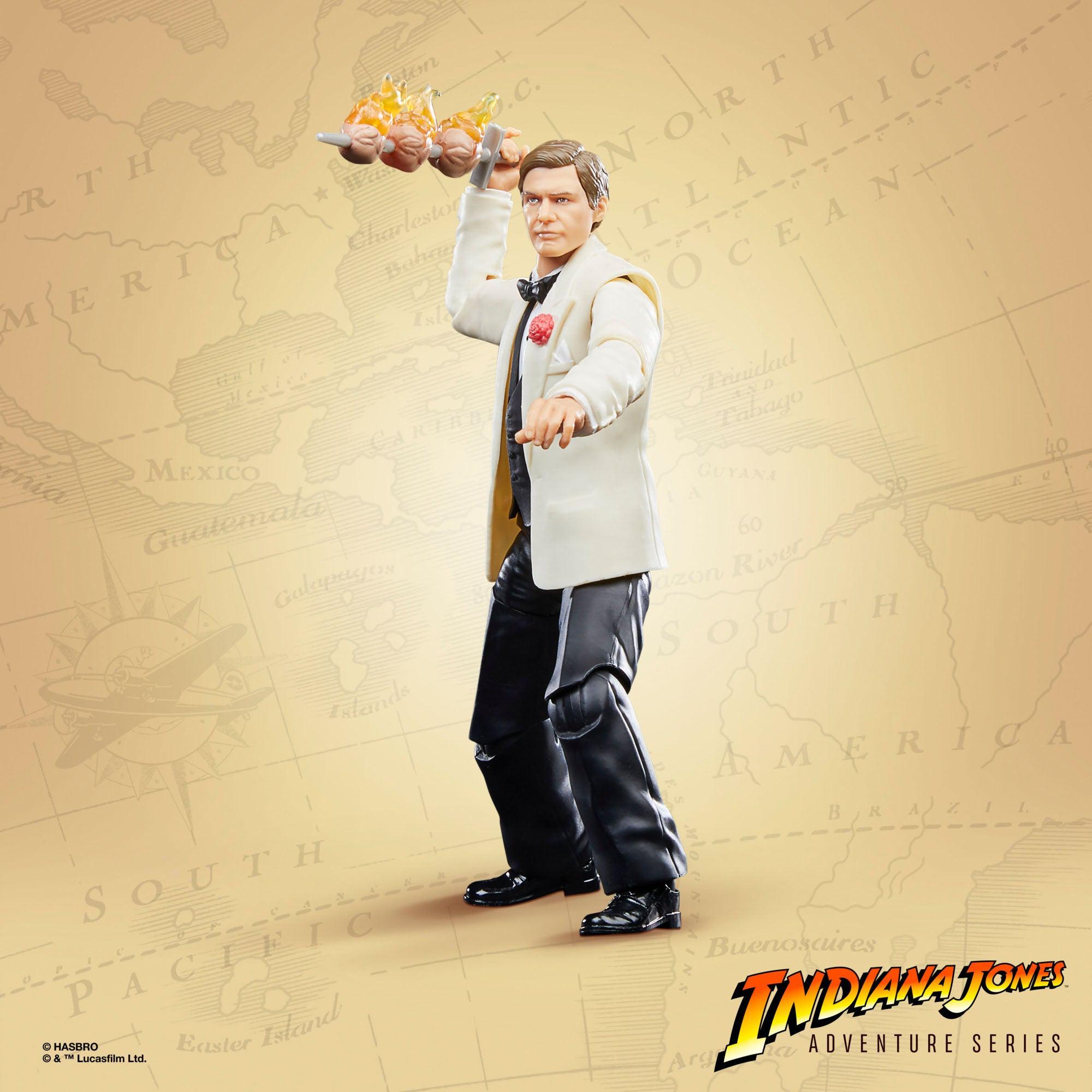 Indiana Jones Adventure Series: Indiana Jones (Club Obi Wan, Temple of Doom)-Actionfiguren-Hasbro-Mighty Underground