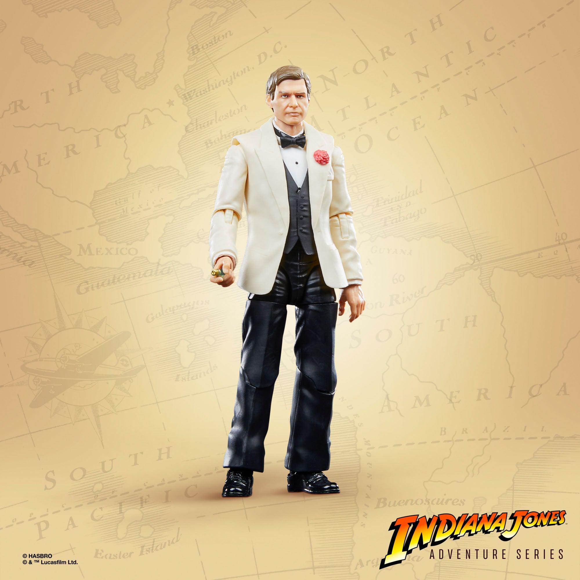 Indiana Jones Adventure Series: Indiana Jones (Club Obi Wan, Temple of Doom)-Actionfiguren-Hasbro-Mighty Underground