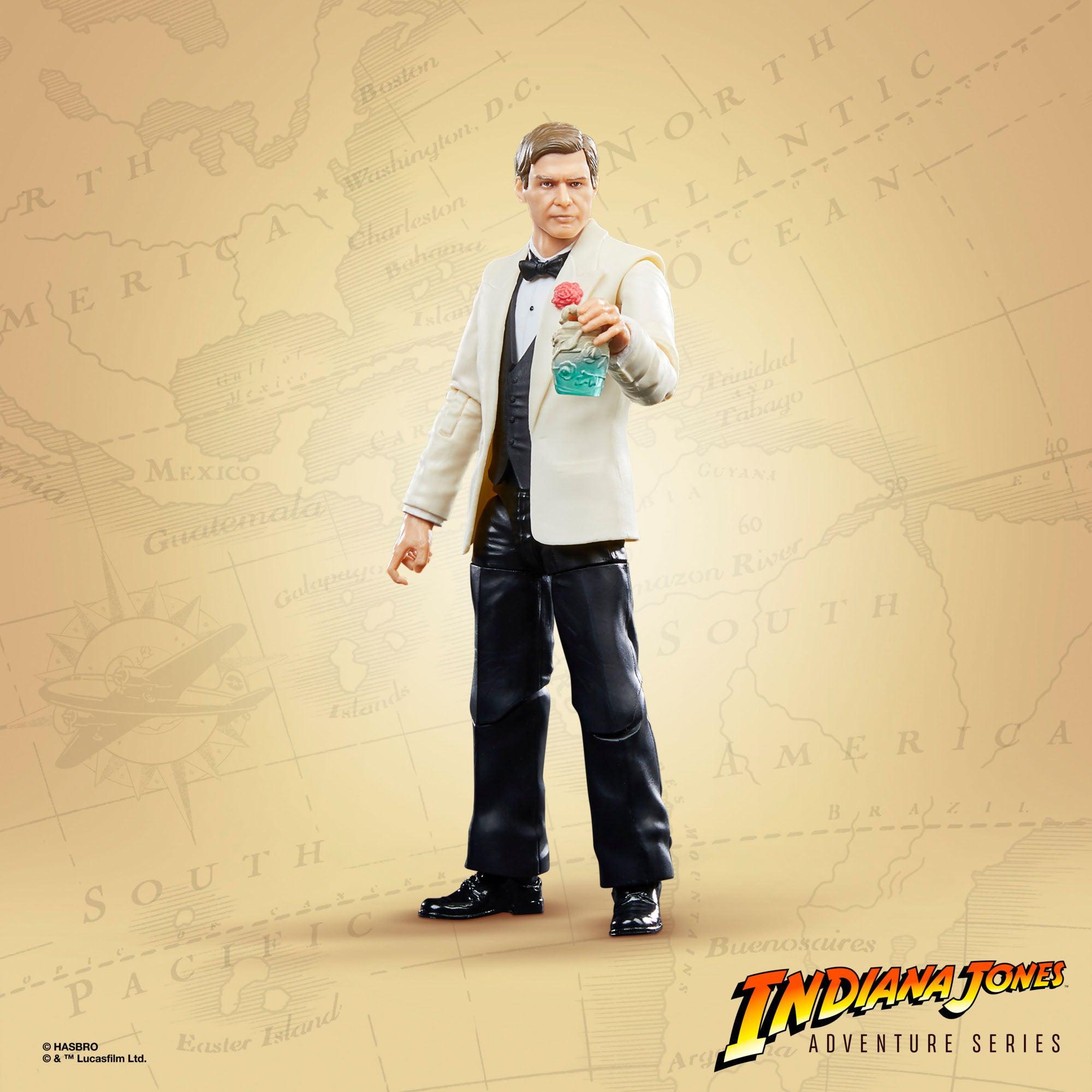 Indiana Jones Adventure Series: Indiana Jones (Club Obi Wan, Temple of Doom)-Actionfiguren-Hasbro-Mighty Underground