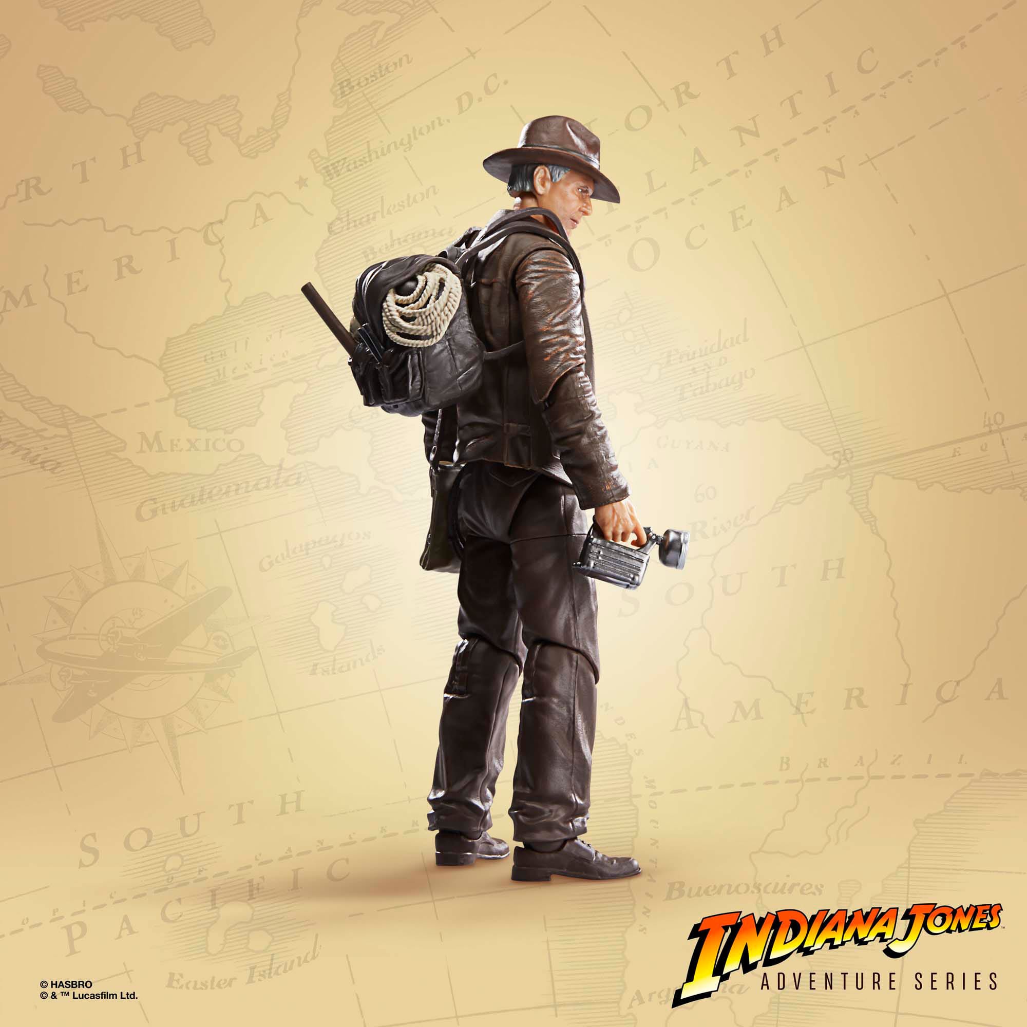 Indiana Jones Adventure Series: Indiana Jones (Dial of Destiny)-Actionfiguren-Hasbro-Mighty Underground