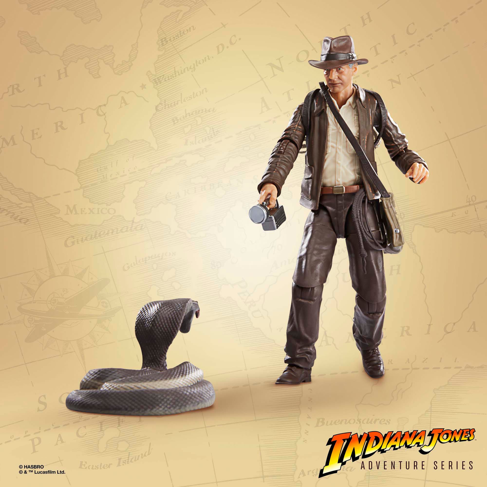 Indiana Jones Adventure Series: Indiana Jones (Dial of Destiny)-Actionfiguren-Hasbro-Mighty Underground