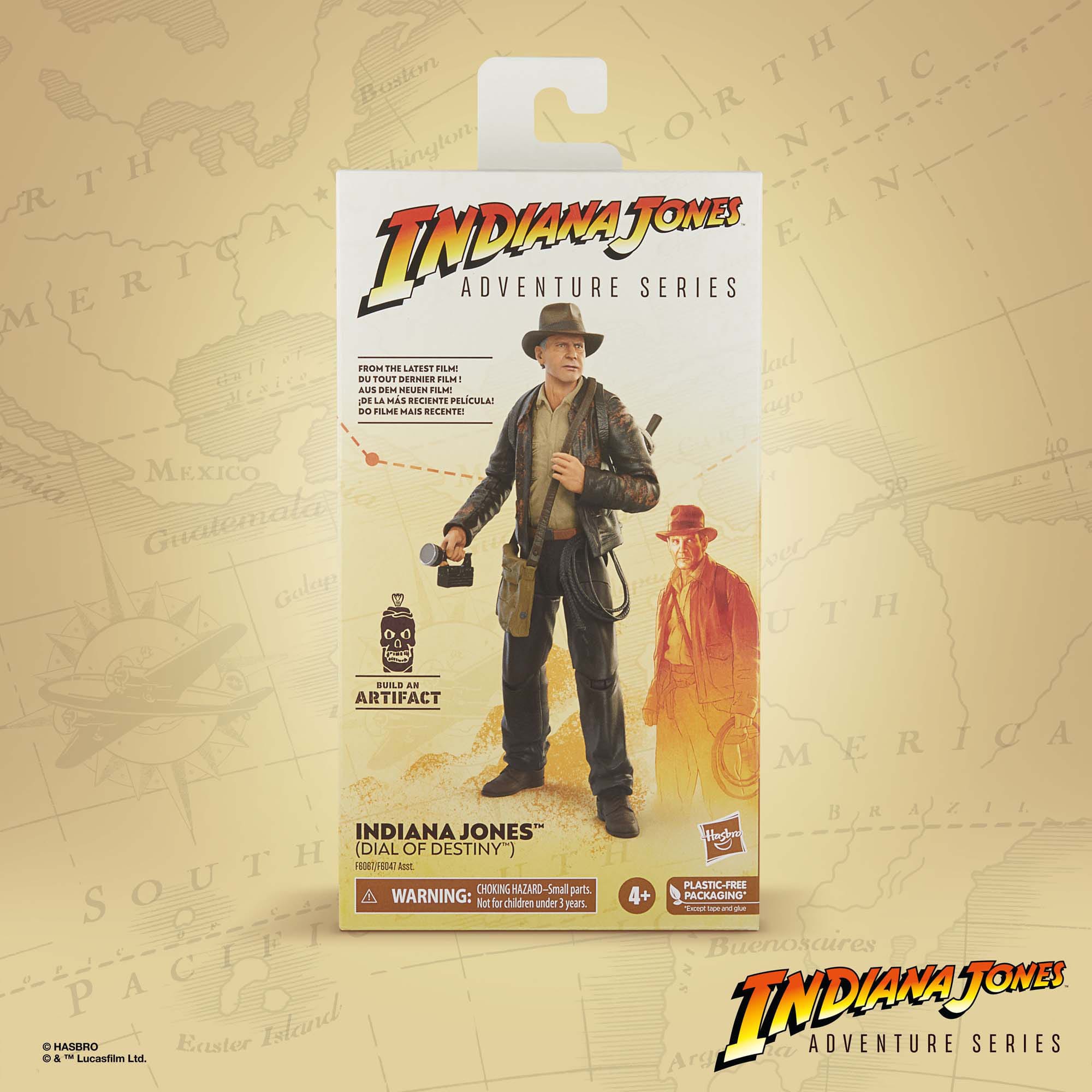 Indiana Jones Adventure Series: Indiana Jones (Dial of Destiny)-Actionfiguren-Hasbro-Mighty Underground