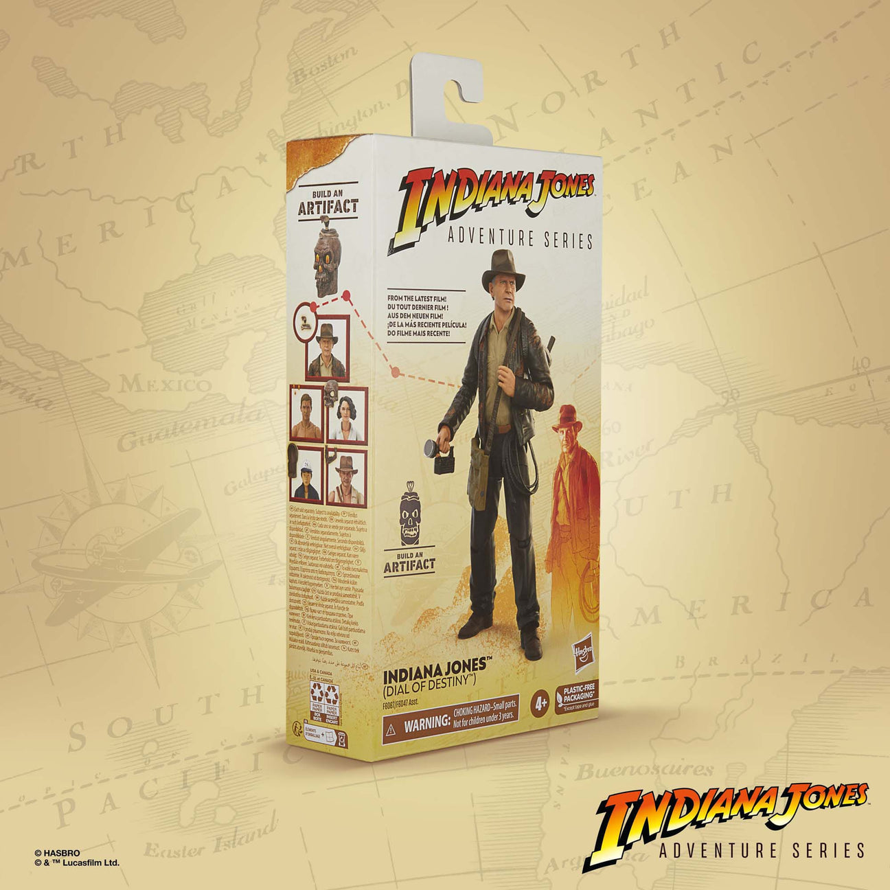 Indiana Jones Adventure Series: Indiana Jones (Dial of Destiny)-Actionfiguren-Hasbro-Mighty Underground