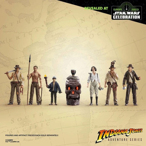 Indiana Jones Adventure Series: Indiana Jones (Hypnotized, Temple of Doom)-Actionfiguren-Hasbro-Mighty Underground