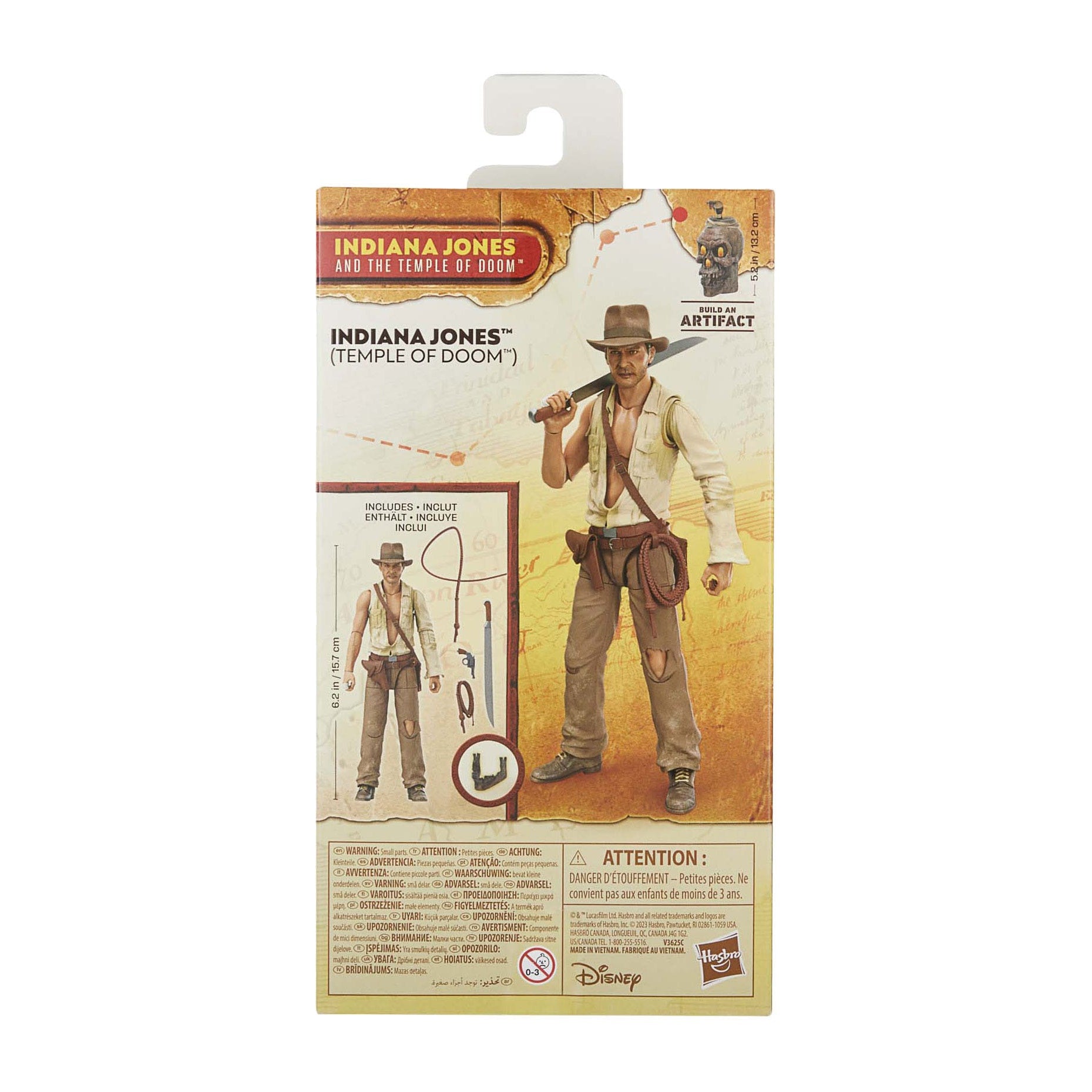 Indiana Jones Adventure Series: Indiana Jones (Temple of Doom)-Actionfiguren-Hasbro-Mighty Underground