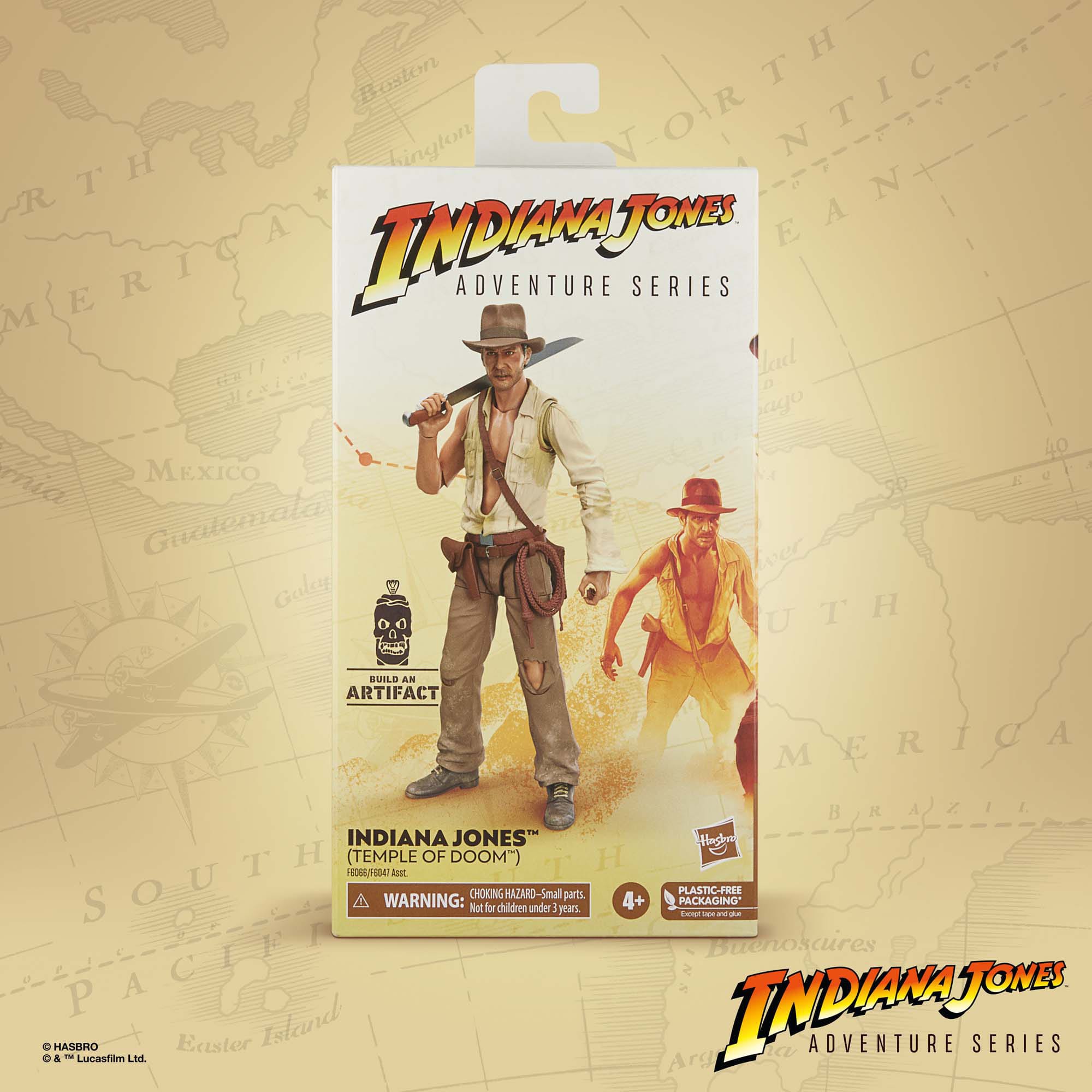 Indiana Jones Adventure Series: Indiana Jones (Temple of Doom)-Actionfiguren-Hasbro-Mighty Underground