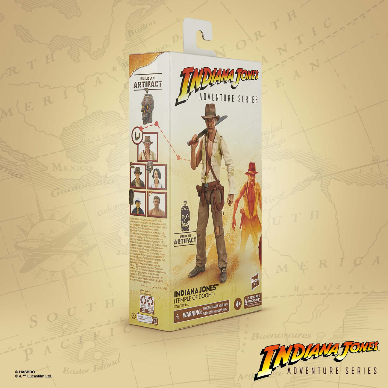 Indiana Jones Adventure Series: Indiana Jones (Temple of Doom)-Actionfiguren-Hasbro-Mighty Underground
