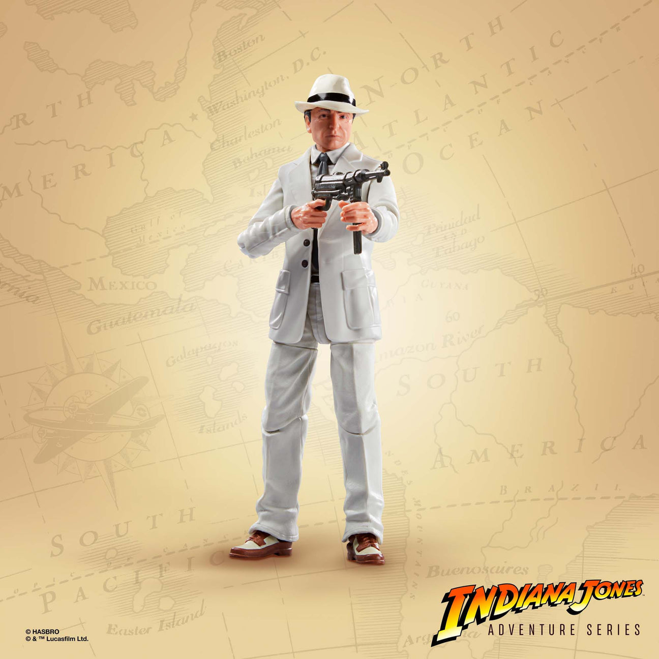 Indiana Jones Adventure Series: Marcus Brody & René Belloq (Ark Showdown, Raiders of the Lost Ark)-Actionfiguren-Hasbro-Mighty Underground