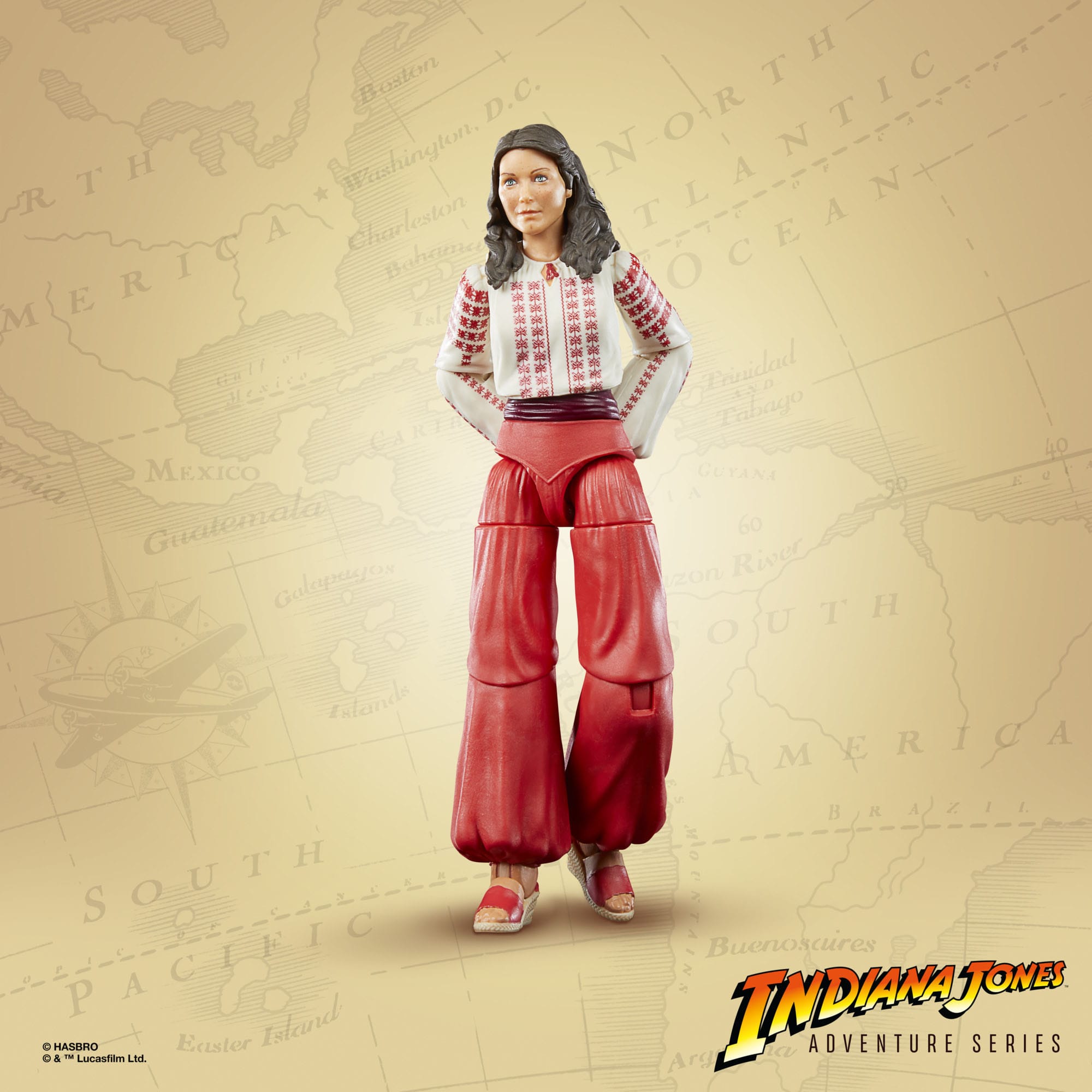 Indiana Jones Adventure Series: Marion Ravenwood (Raiders of the Lost Ark)-Actionfiguren-Hasbro-Mighty Underground