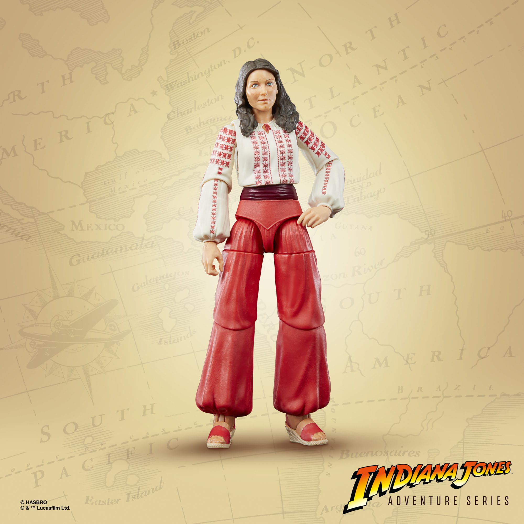 Indiana Jones Adventure Series: Marion Ravenwood (Raiders of the Lost Ark)-Actionfiguren-Hasbro-Mighty Underground